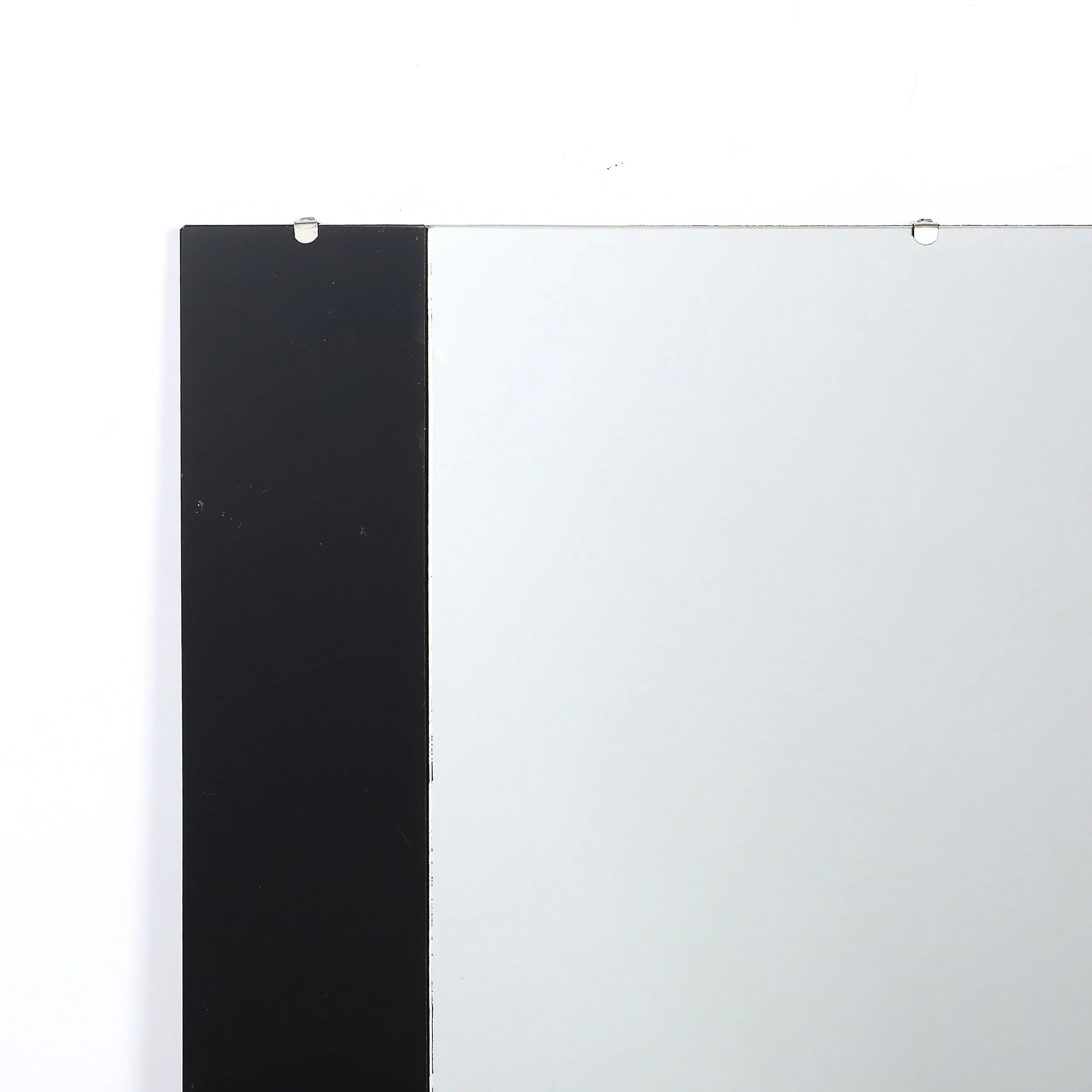 Art Deco Machine Age Tri-Panel Vitrolite Mirror — image 6