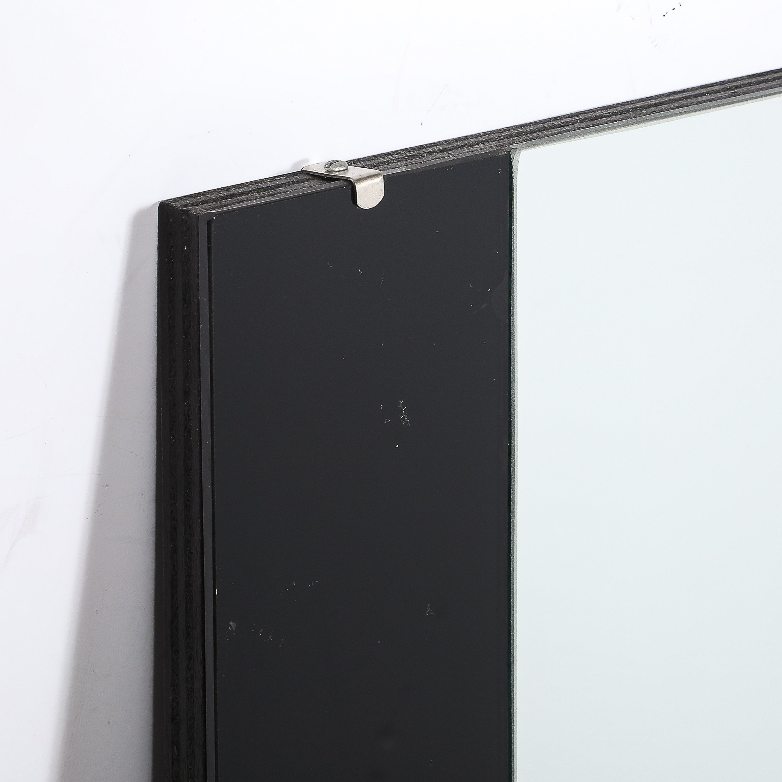 Art Deco Machine Age Tri-Panel Vitrolite Mirror — image 8