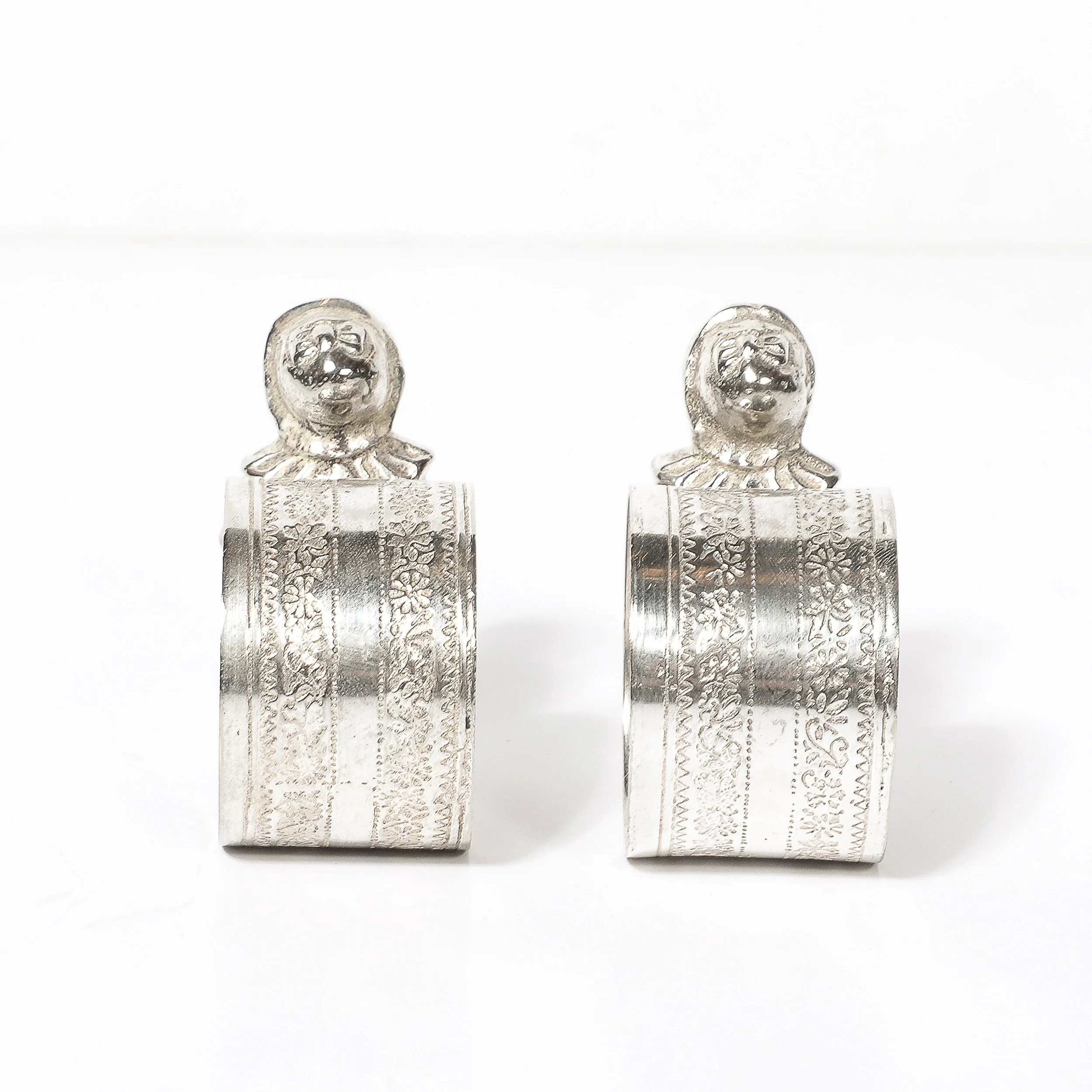 Pair of Victorian Silver-Plated 'Eton Boy' Napkin Holders offered by High Style Deco — image 8