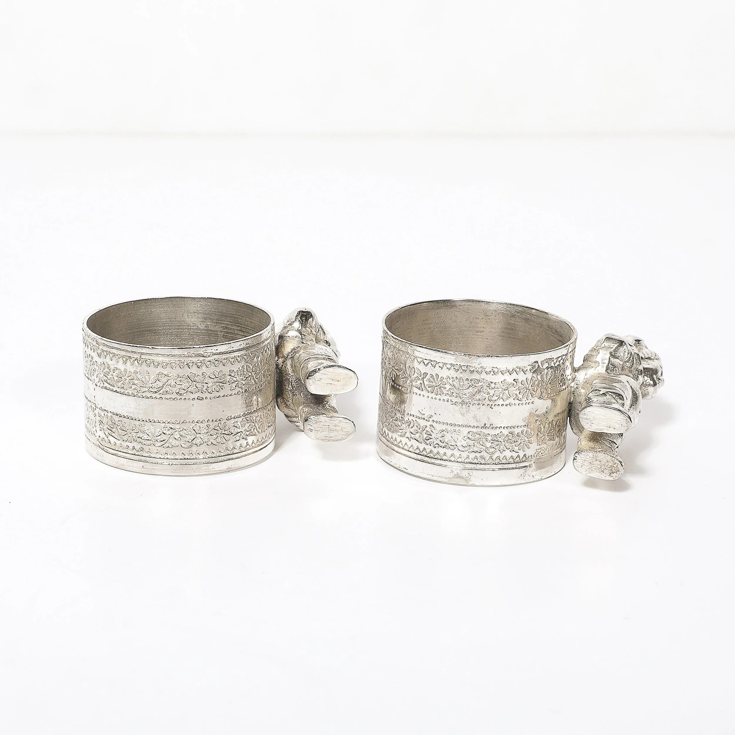 Pair of Victorian Silver-Plated 'Eton Boy' Napkin Holders offered by High Style Deco — image 11