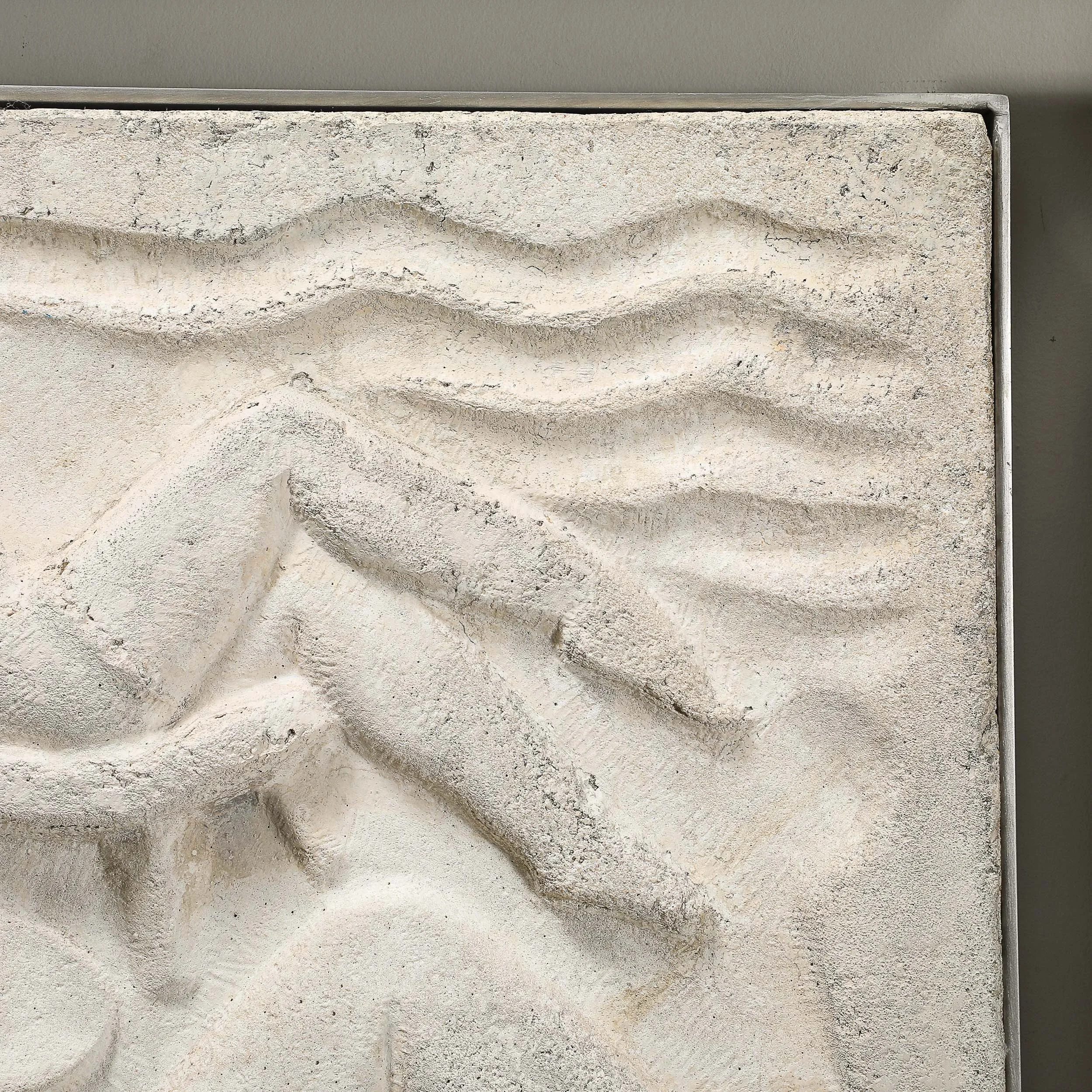 Series of Four Chuck Dodson Cast Concrete Art Deco Wall Plaques offered by High Style Deco — image 14