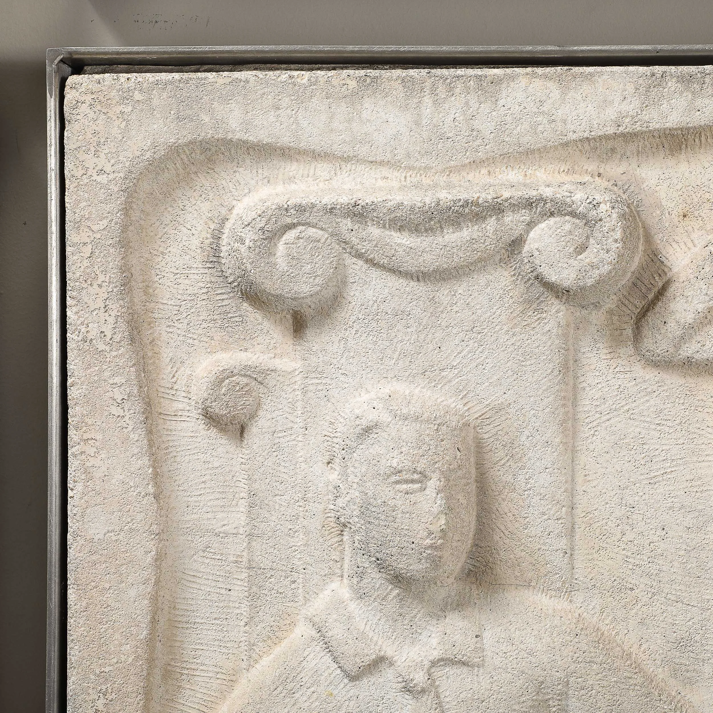 Series of Four Chuck Dodson Cast Concrete Art Deco Wall Plaques offered by High Style Deco — image 16