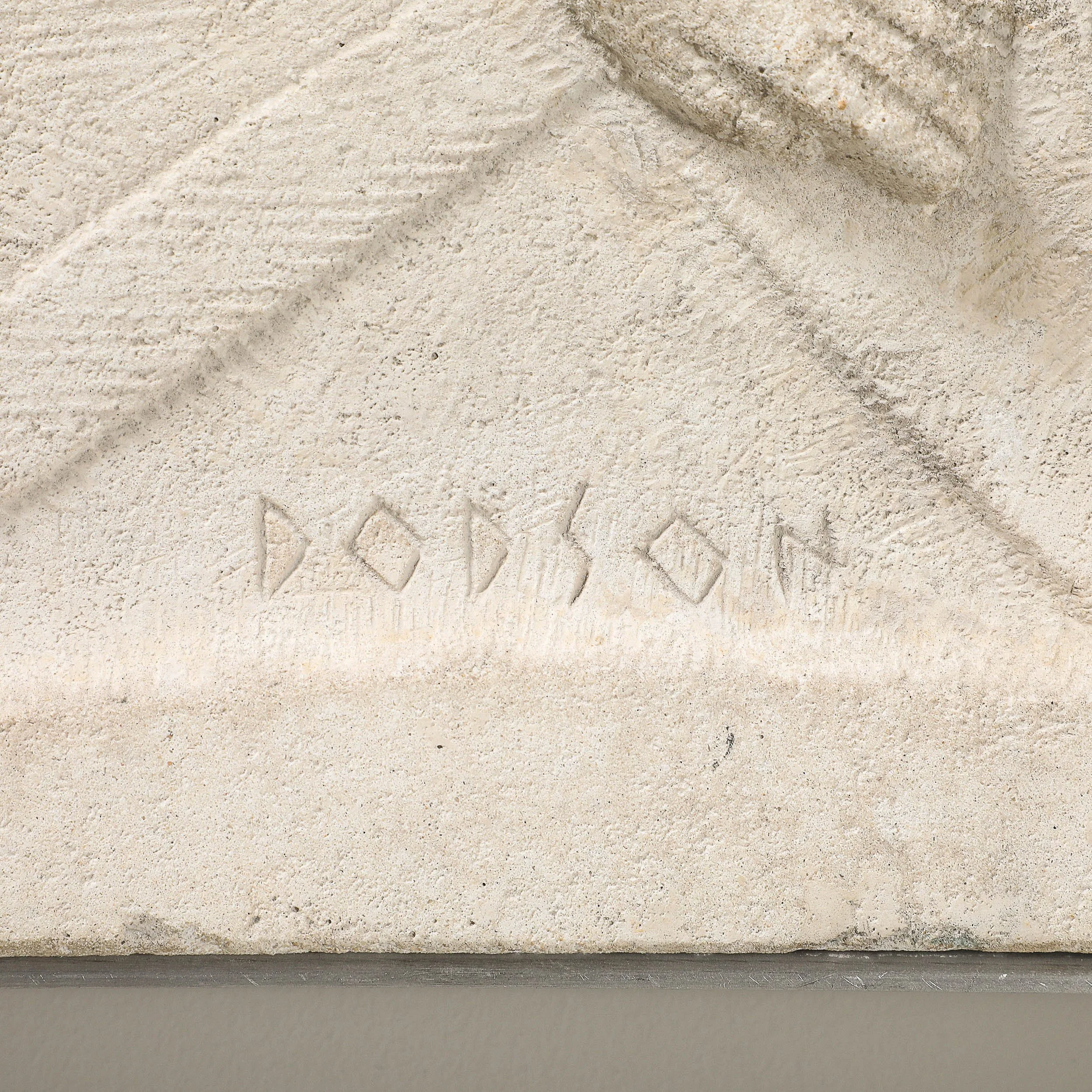 Series of Four Chuck Dodson Cast Concrete Art Deco Wall Plaques offered by High Style Deco — image 18