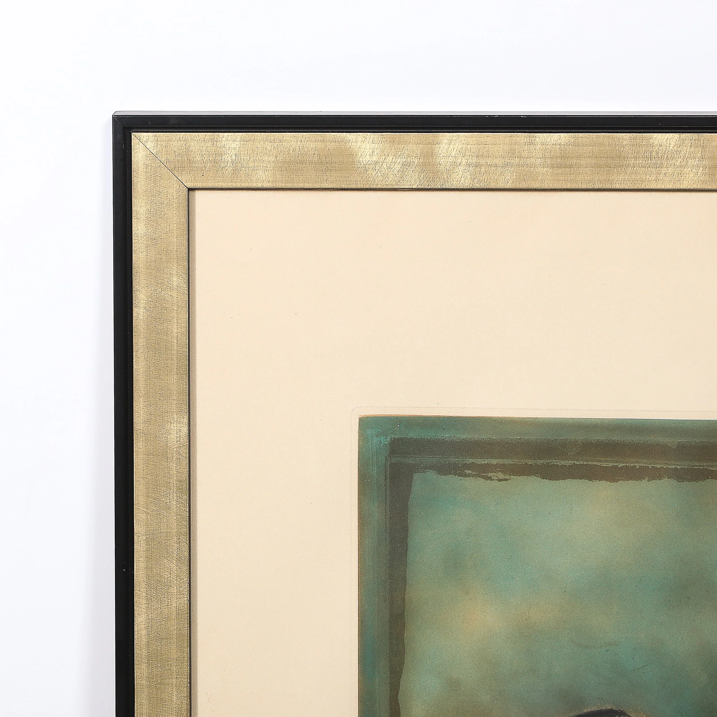 Kaiko MOTI "L'Aiglon" Aqua-Tinted Color Etching, Signed in Graphite offered by High Style Deco — image 5