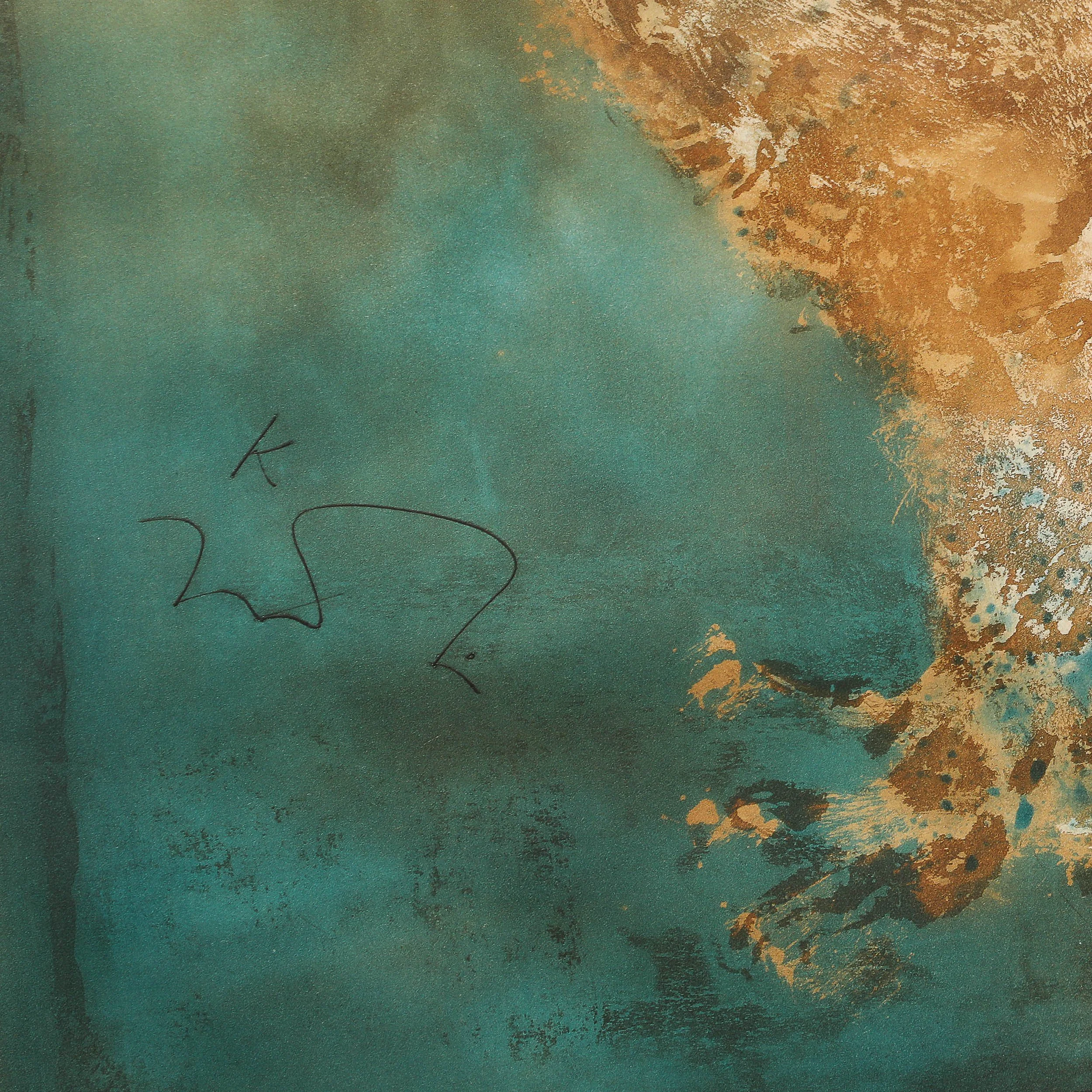 Kaiko MOTI "L'Aiglon" Aqua-Tinted Color Etching, Signed in Graphite offered by High Style Deco — image 8