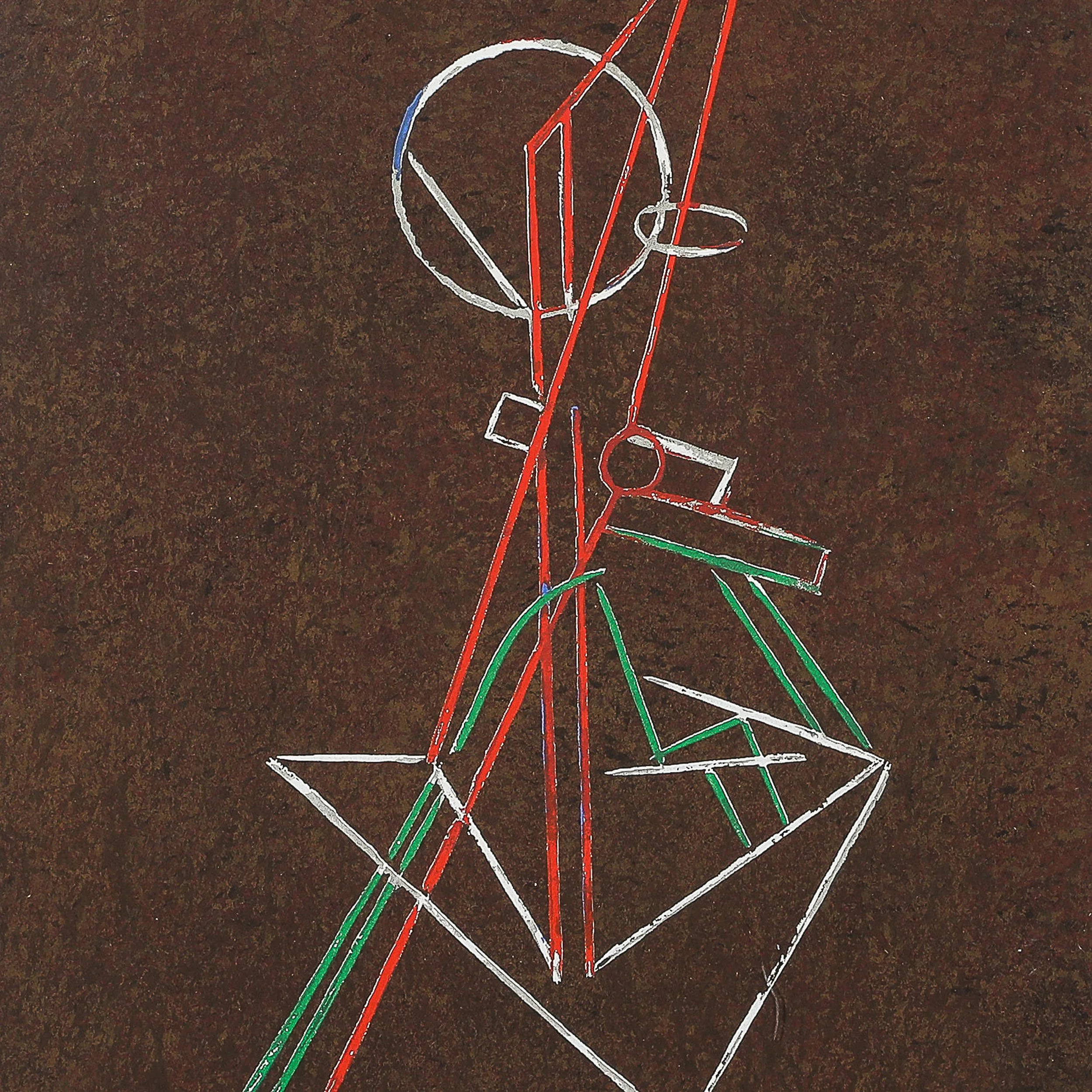 Antoine Pevsner Signed Abstract Composition Screenprint, 1961 offered by High Style Deco — image 8
