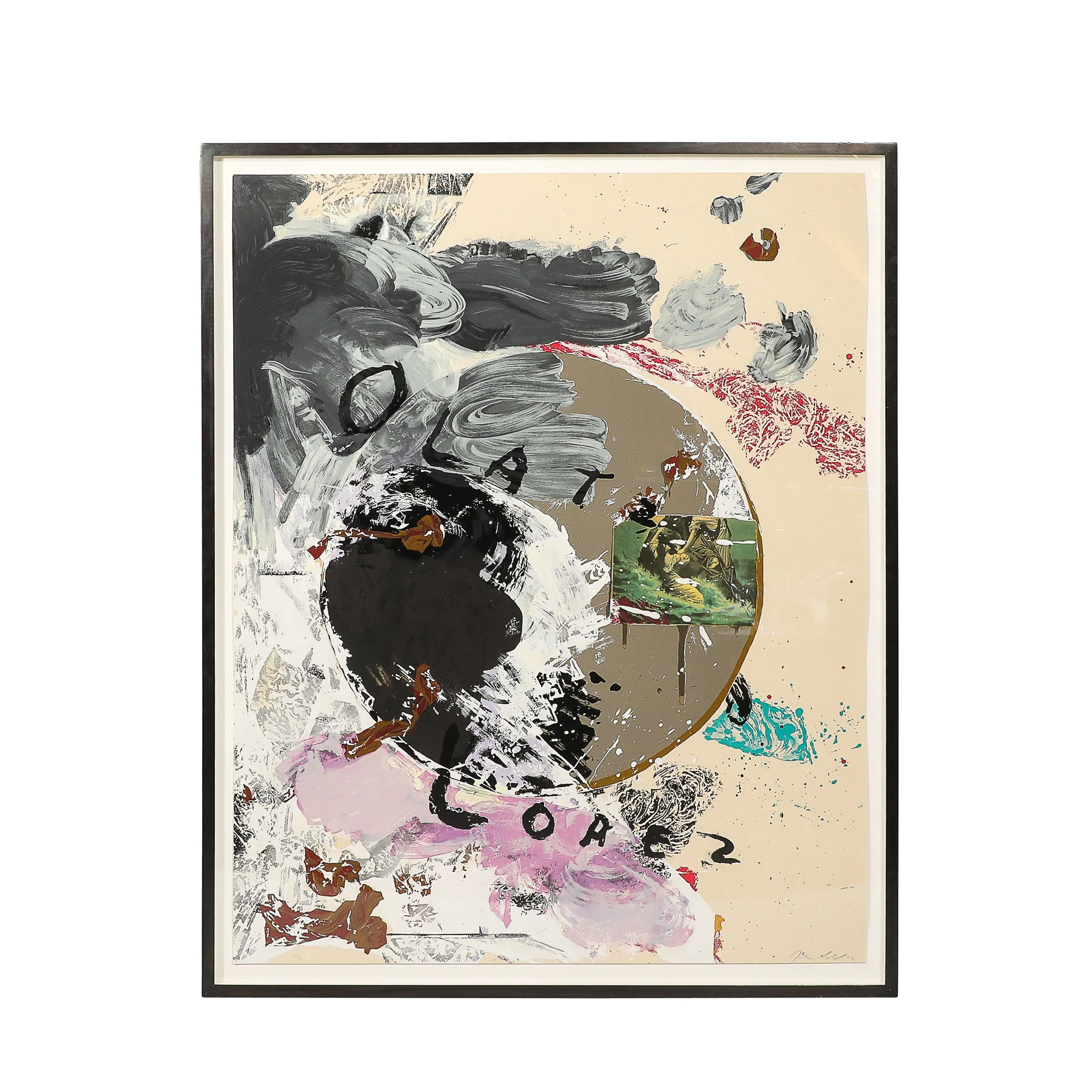 Olatz López, Color Screenprint on Arches Paper by Julian Schnabel offered by High Style Deco — image 1