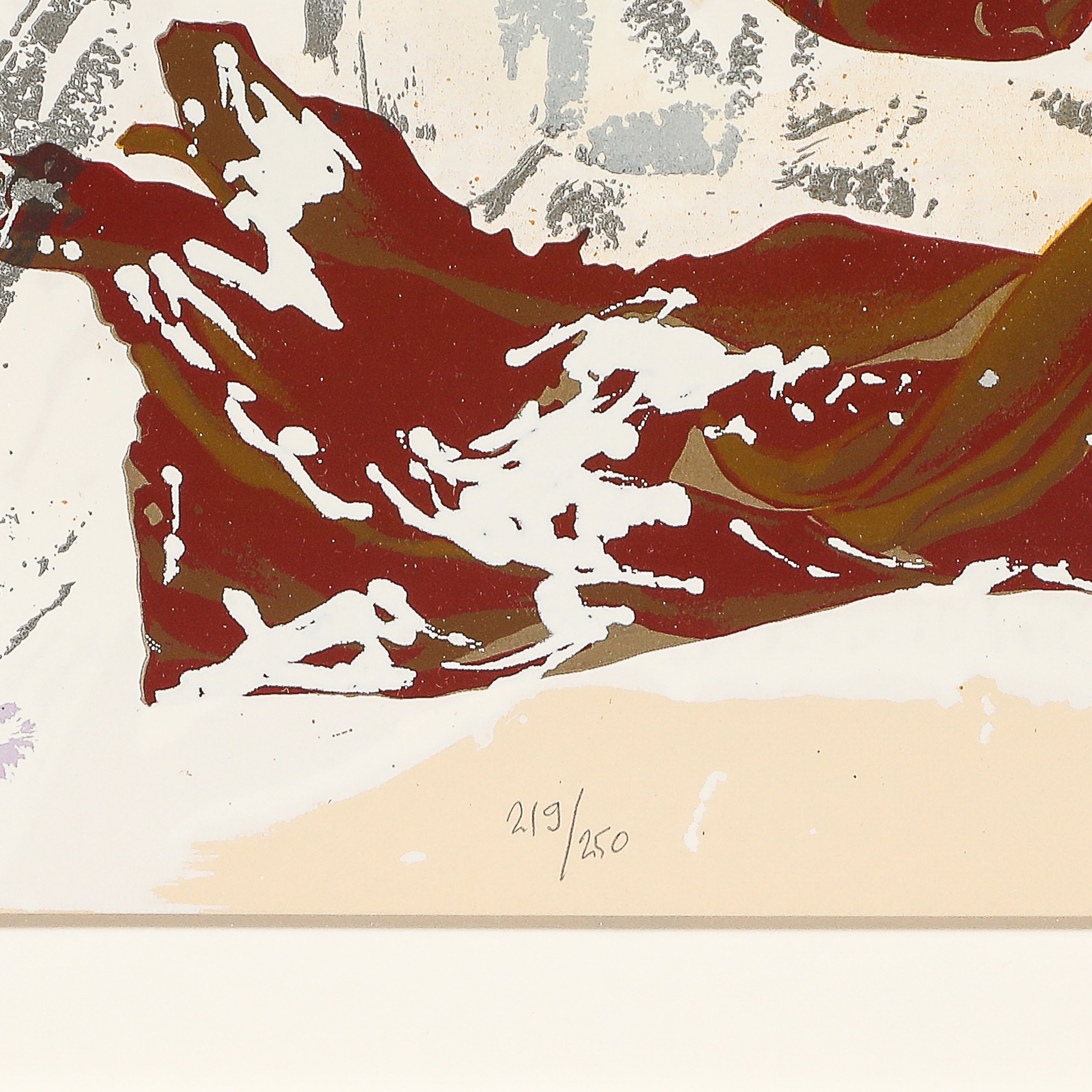 Olatz López, Color Screenprint on Arches Paper by Julian Schnabel offered by High Style Deco — image 6
