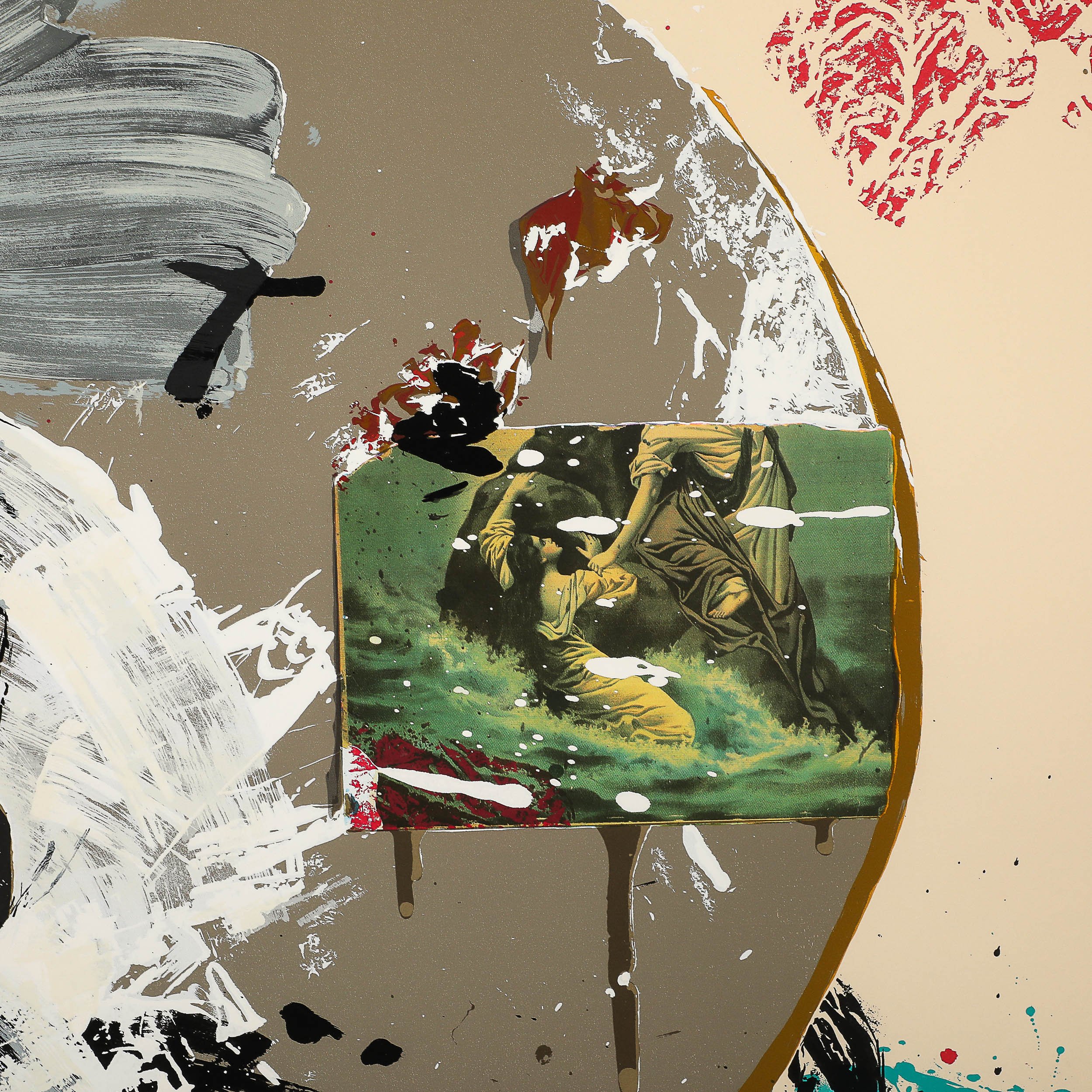 Olatz López, Color Screenprint on Arches Paper by Julian Schnabel offered by High Style Deco — image 10