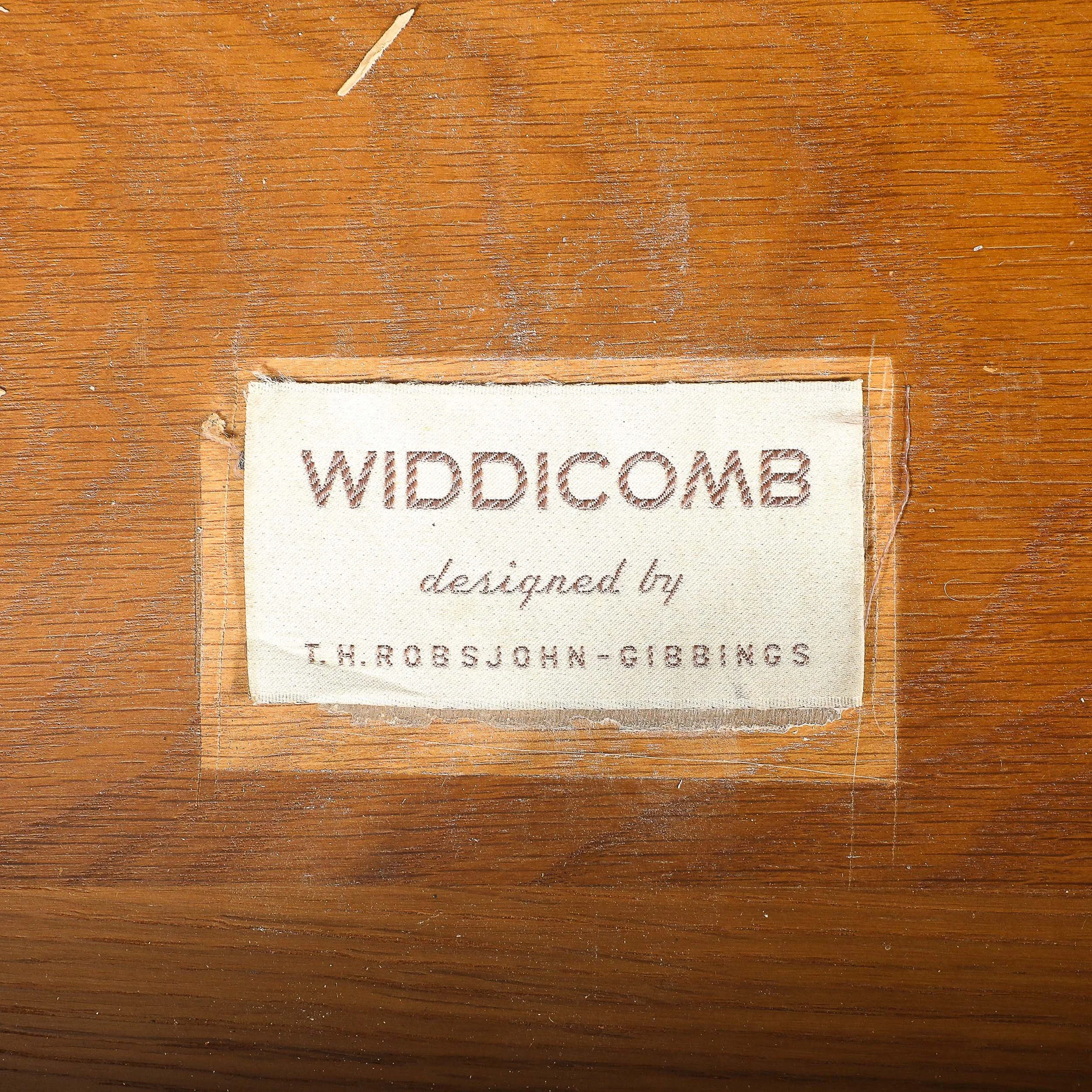 Mid-Century Walnut & Lacquered Chest by Robsjohn-Gibbings for Widdicomb Company offered by High Style Deco — image 2