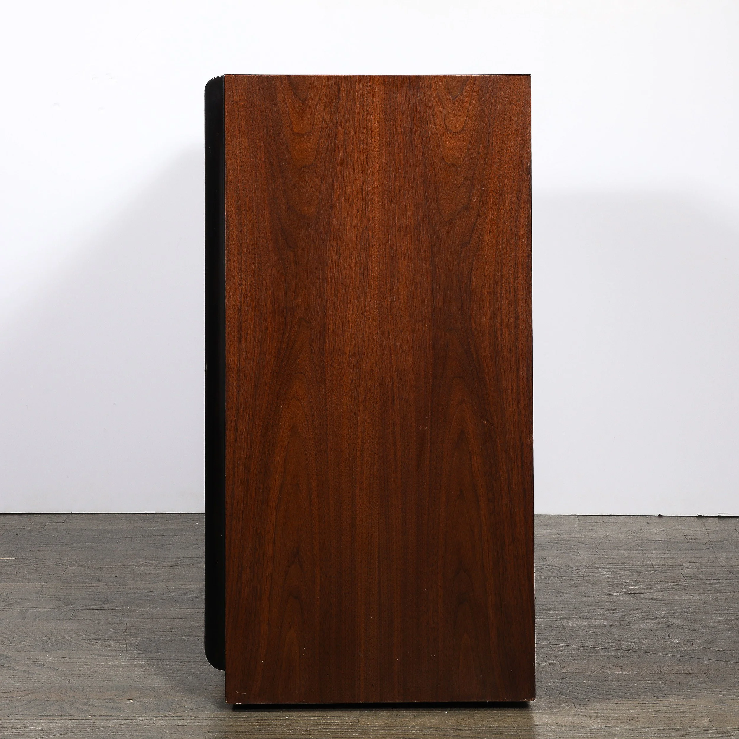Mid-Century Walnut & Lacquered Chest by Robsjohn-Gibbings for Widdicomb Company offered by High Style Deco — image 12