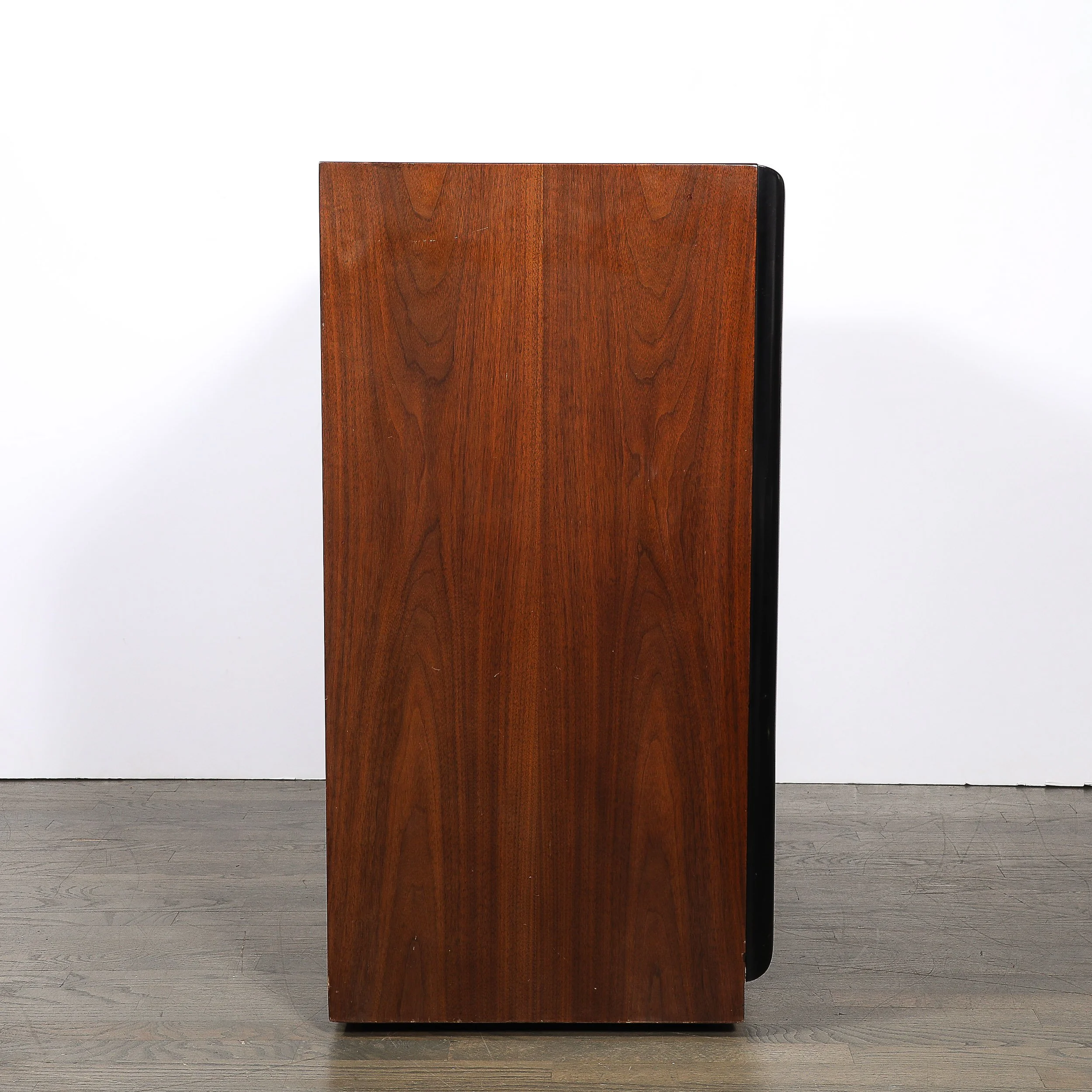 Mid-Century Walnut & Lacquered Chest by Robsjohn-Gibbings for Widdicomb Company offered by High Style Deco — image 14