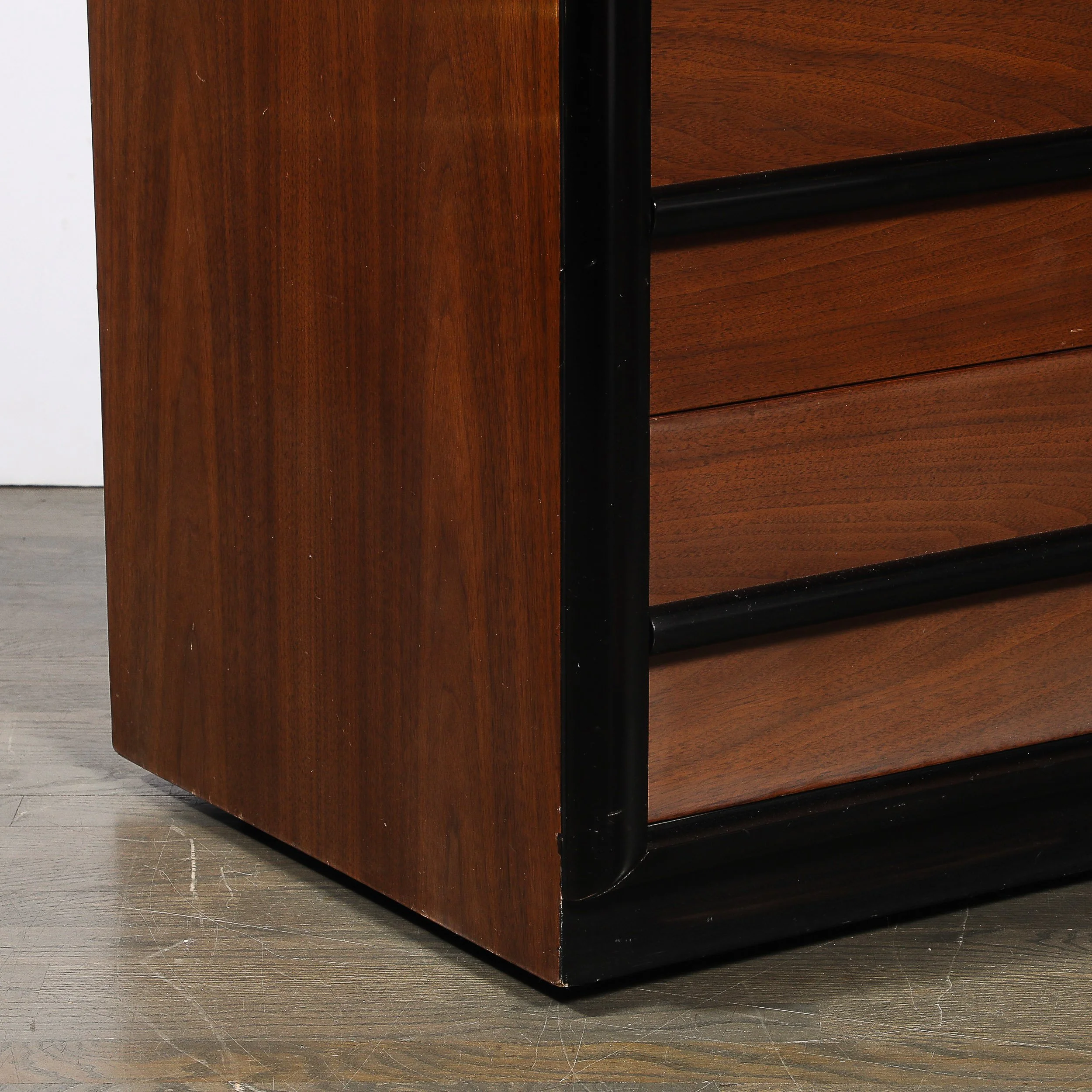 Mid-Century Walnut & Lacquered Chest by Robsjohn-Gibbings for Widdicomb Company offered by High Style Deco — image 17