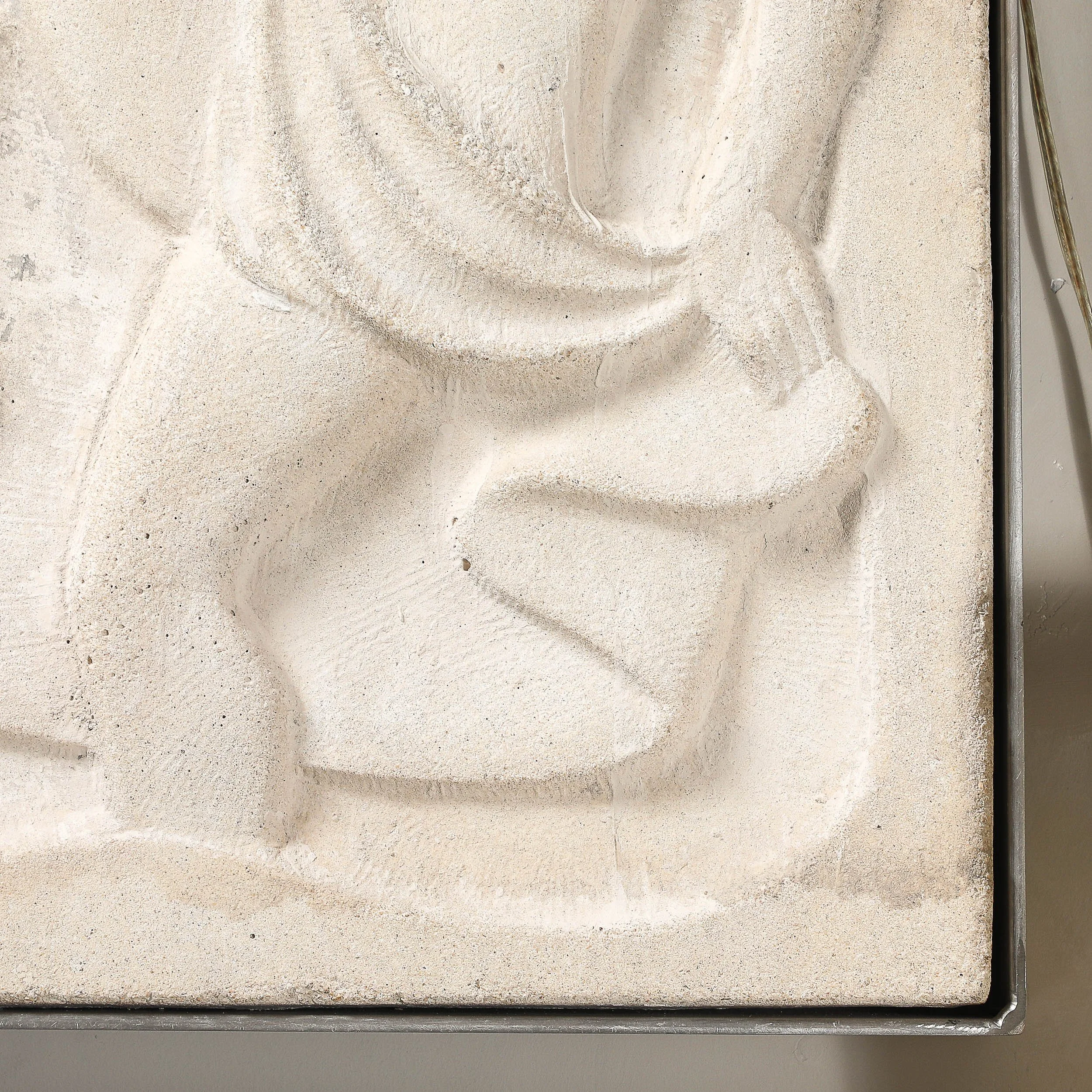 Chuck Dodson 'Dancers' Cast Concrete Art Deco Wall Plaque offered by High Style Deco — image 5