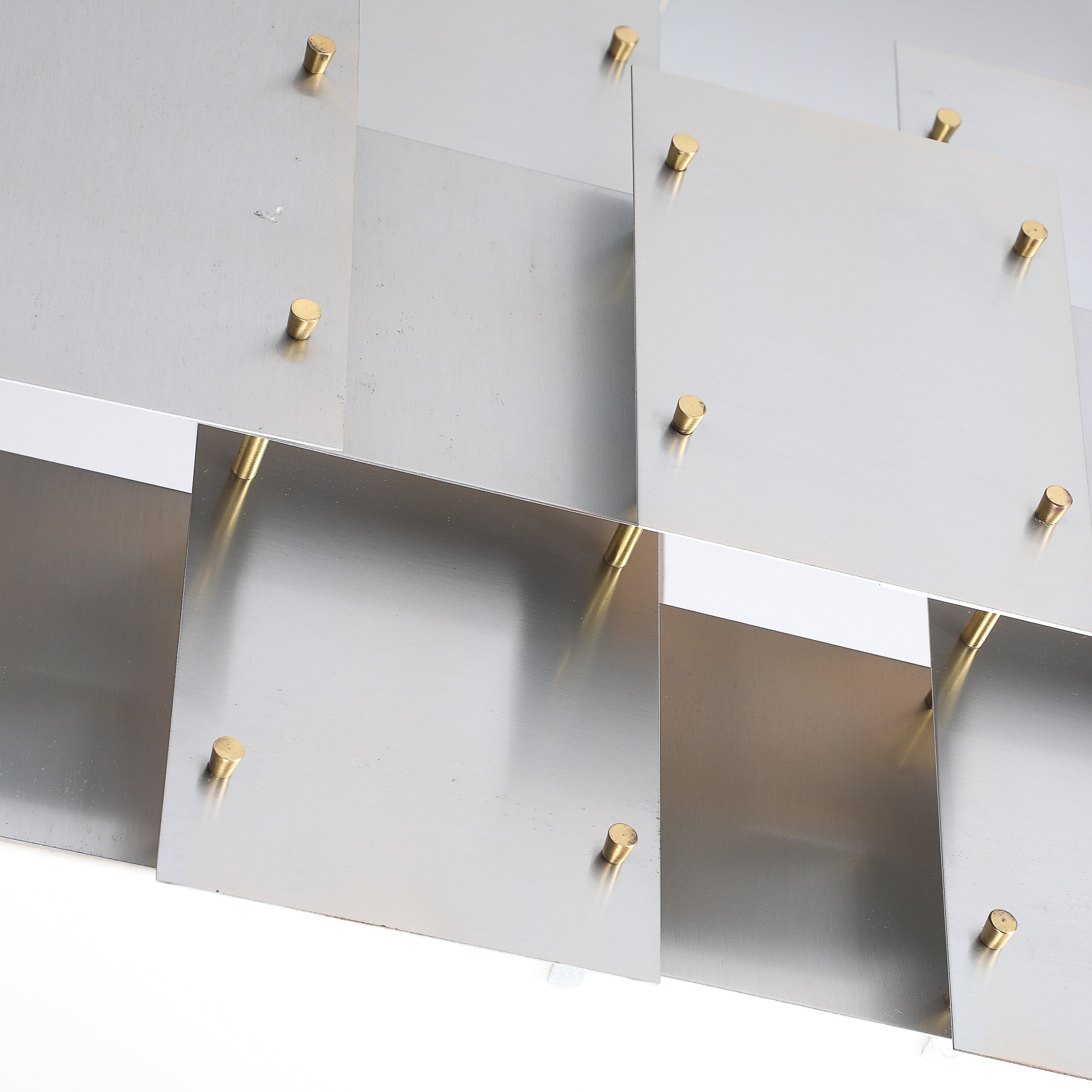 Mid-Century Modernist Robert Sonneman "Cityscape" Chandelier offered by High Style Deco — image 3