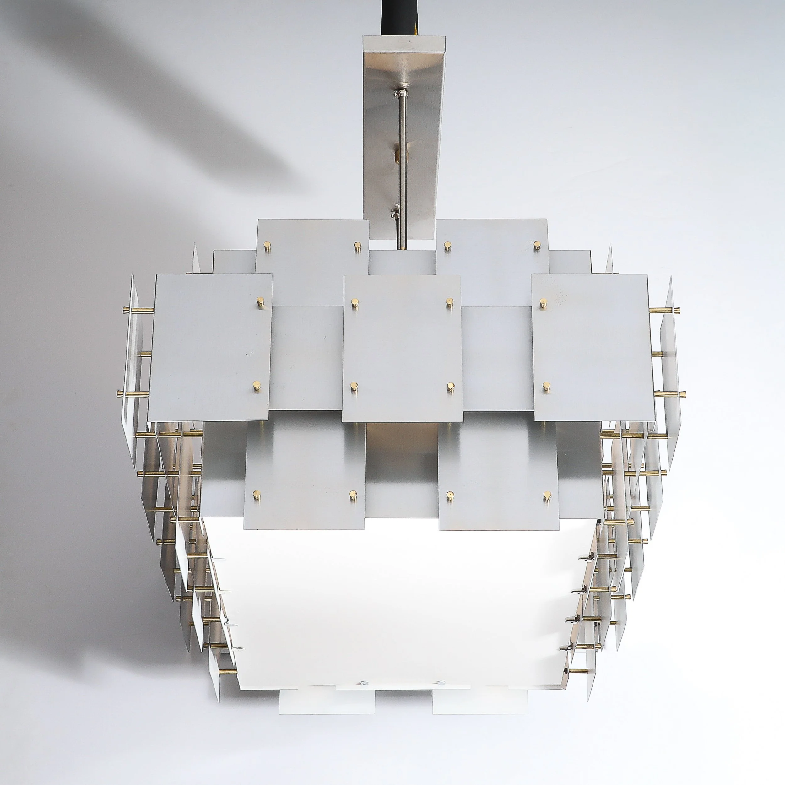 Mid-Century Modernist Robert Sonneman "Cityscape" Chandelier offered by High Style Deco — image 10