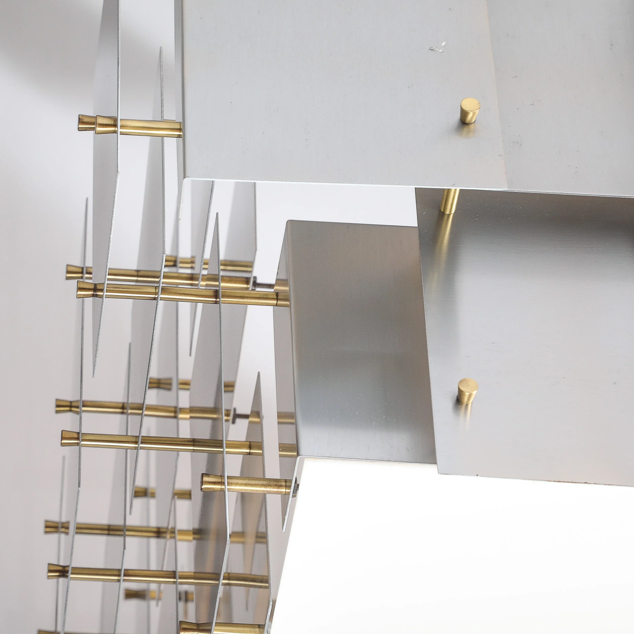 Mid-Century Modernist Robert Sonneman "Cityscape" Chandelier offered by High Style Deco — image 12