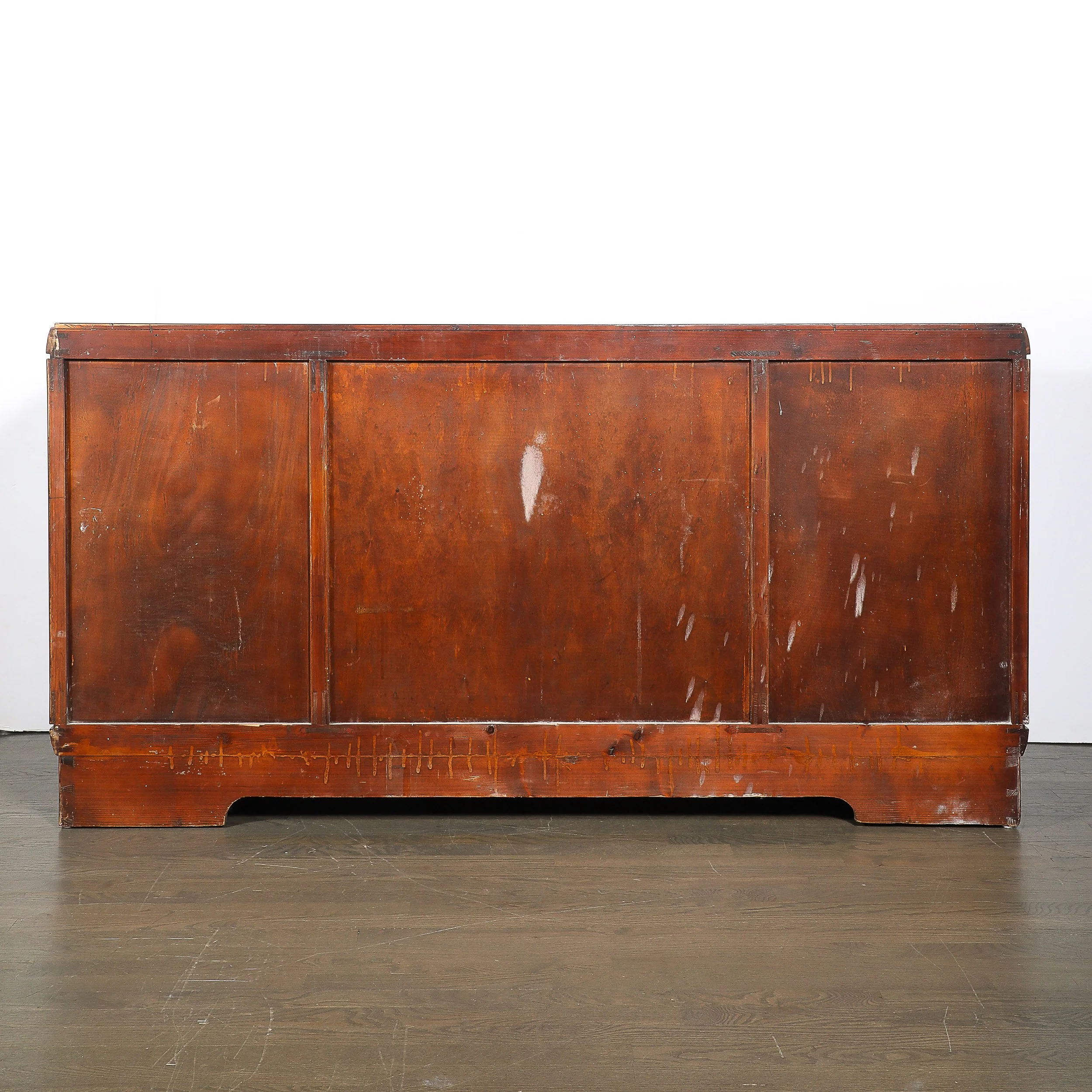 Art Deco Rosewood, Burled Carpathian Elm & Acacia Sideboard w/ Nickled Bronze offered by High Style Deco — image 20