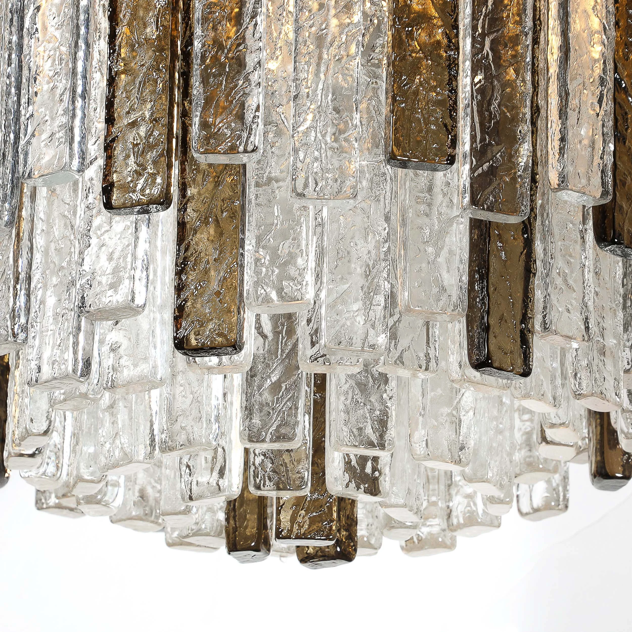 Pair of Mid-Century Modernist Hand-Blown Mottled Murano Glass Pendants by Venini - High Style Deco 15.jpg