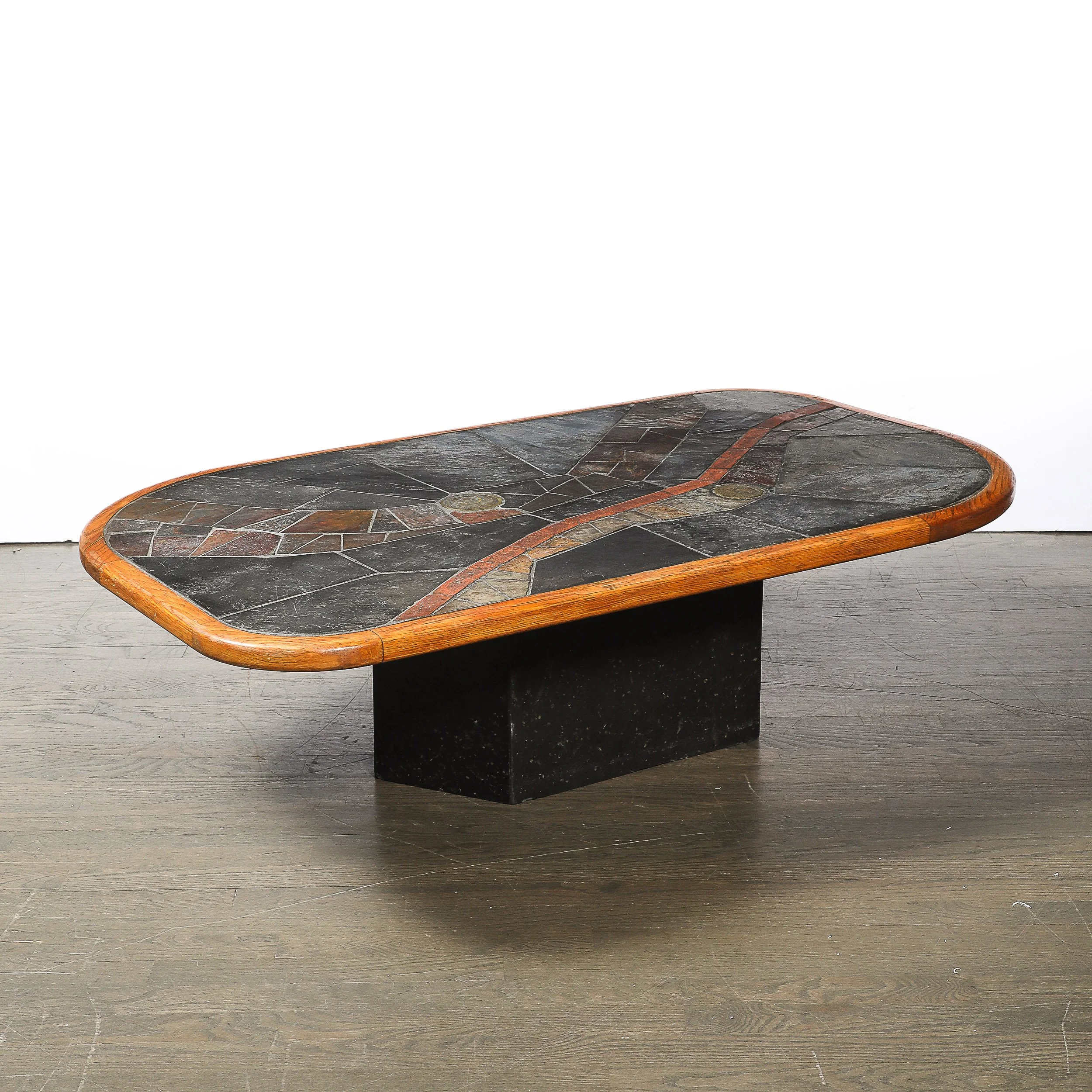 Mid-Century Tessellated Slate & Bronze Inlay Cocktail Table by V Ramburrem - High Style Deco 5.jpg