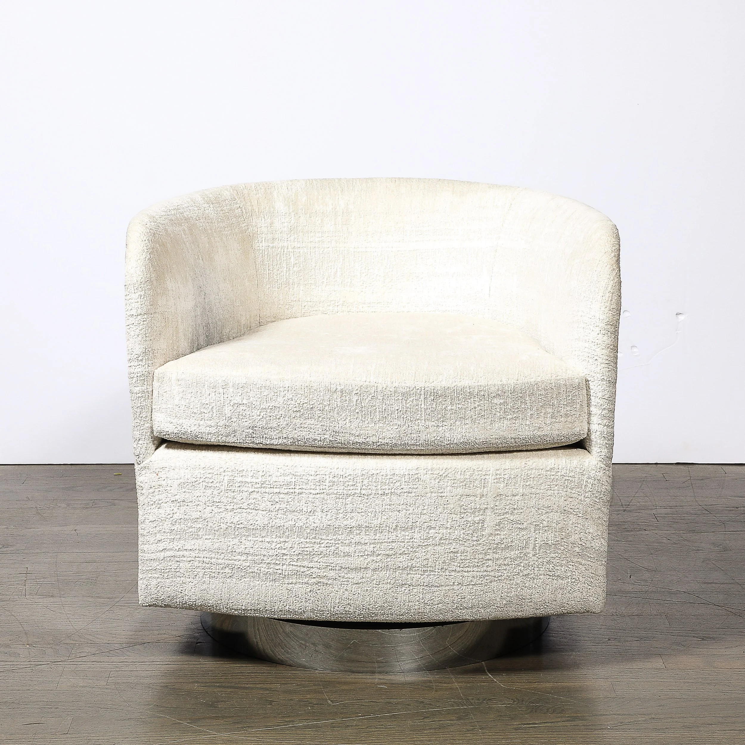 Mid-Century Modernist Chrome & Upholstered Swivel Club Chair by Milo Baughman - High Style Deco 7.jpg