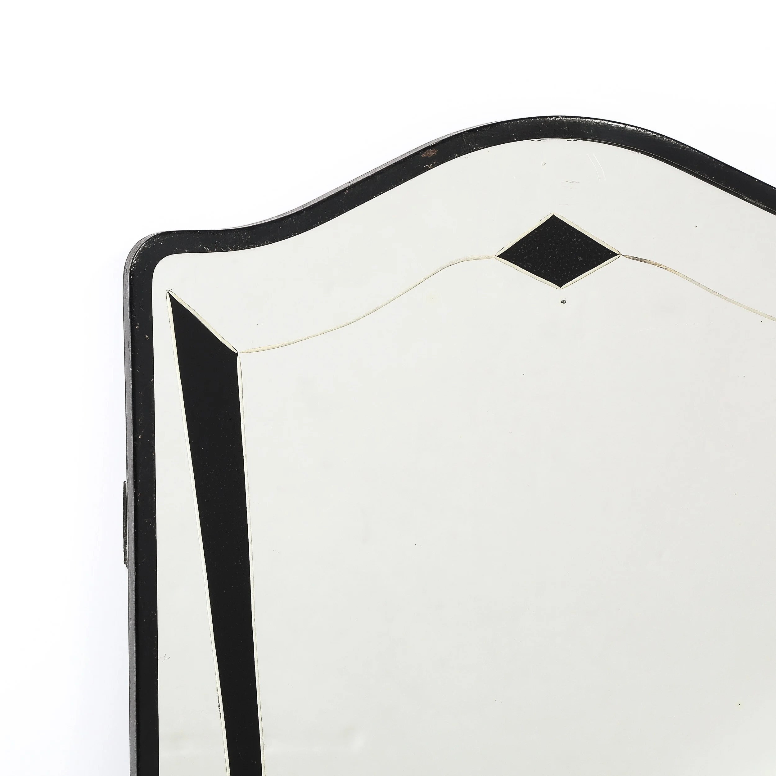 Art Deco Reversed Eglomise Geometric Etched Mirror with Black Lacquer Detailing - High Style Deco 6.jpg
