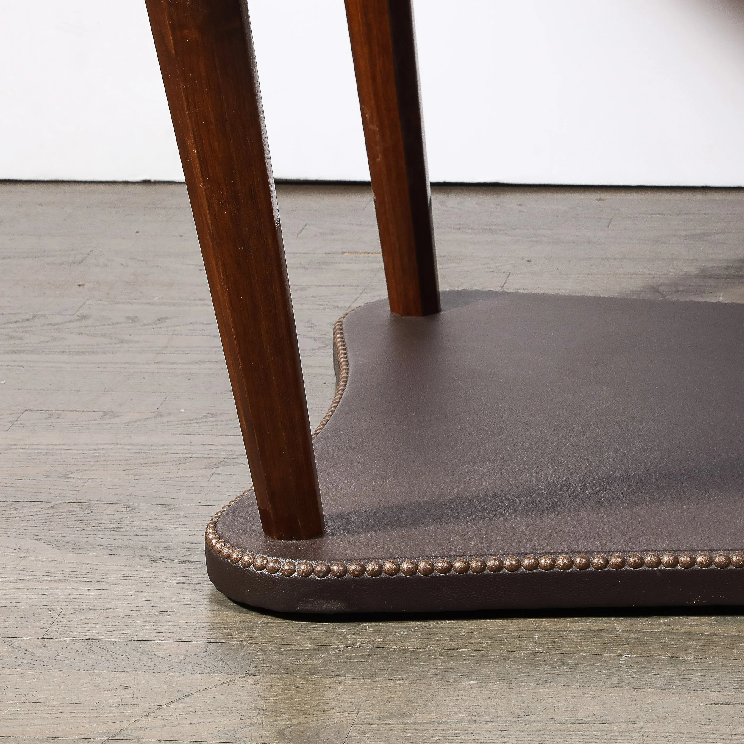 Art Deco Extendable Paldao Series Walnut & Leather Dining Table by Gilbert Rohde - High Style Deco 2.jpg