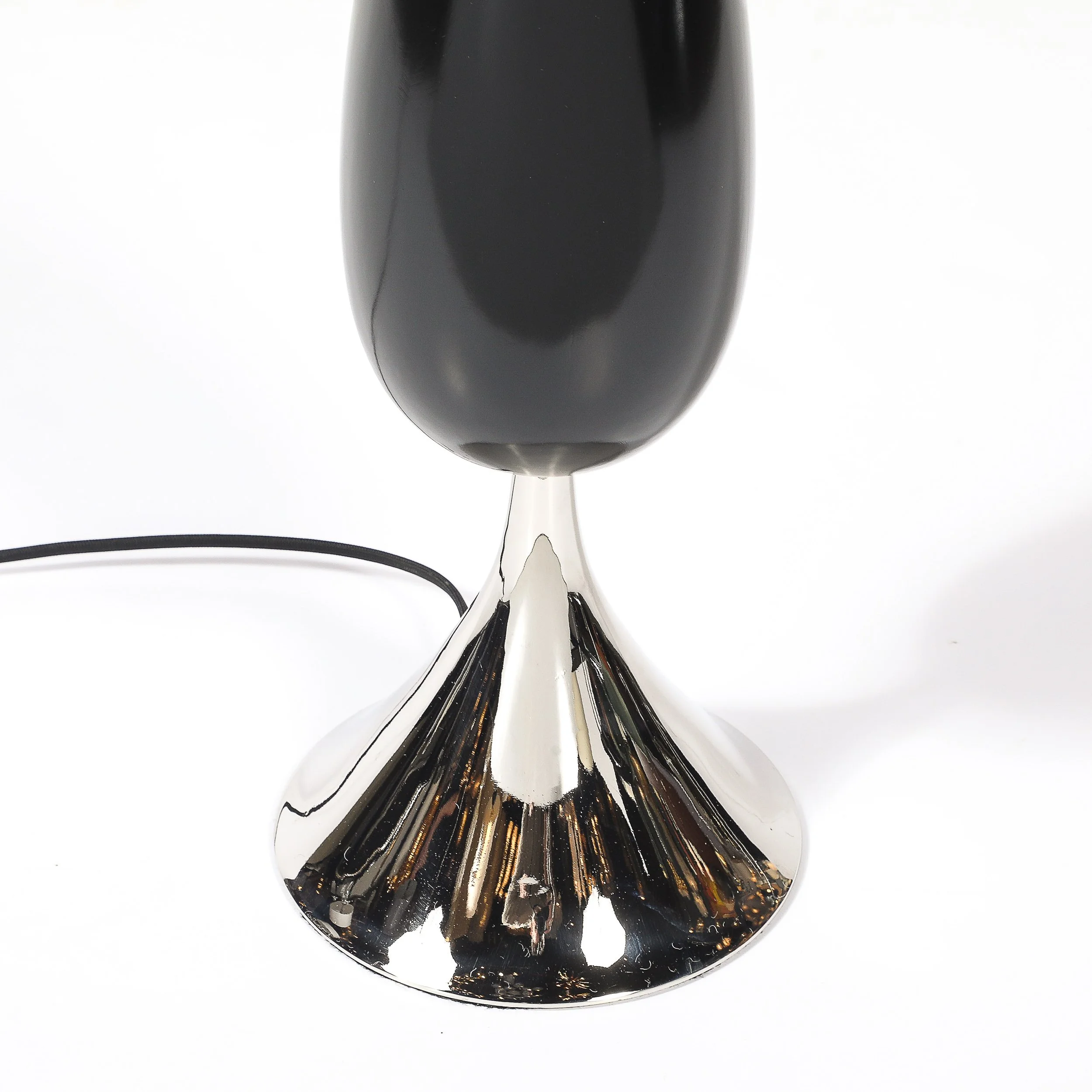 Pair of Mid-Century Polished Nickel & Ebonized Walnut Table Lamps by Tony Paul - High Style Deco 12.jpg