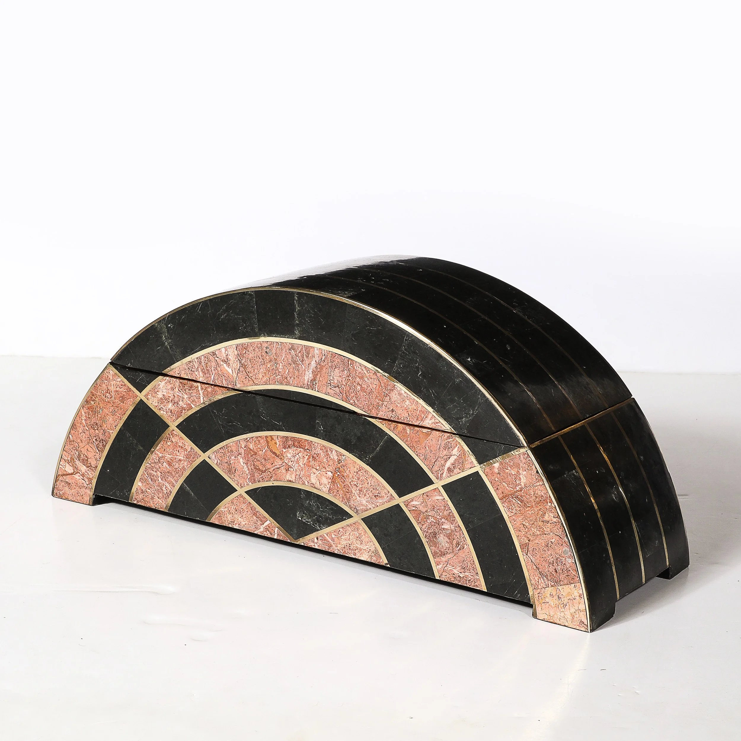 Mid-Century Tessellated Marble Demilune Box by Celerie Kemble for Maitland Smith - High Style Deco 7.jpg