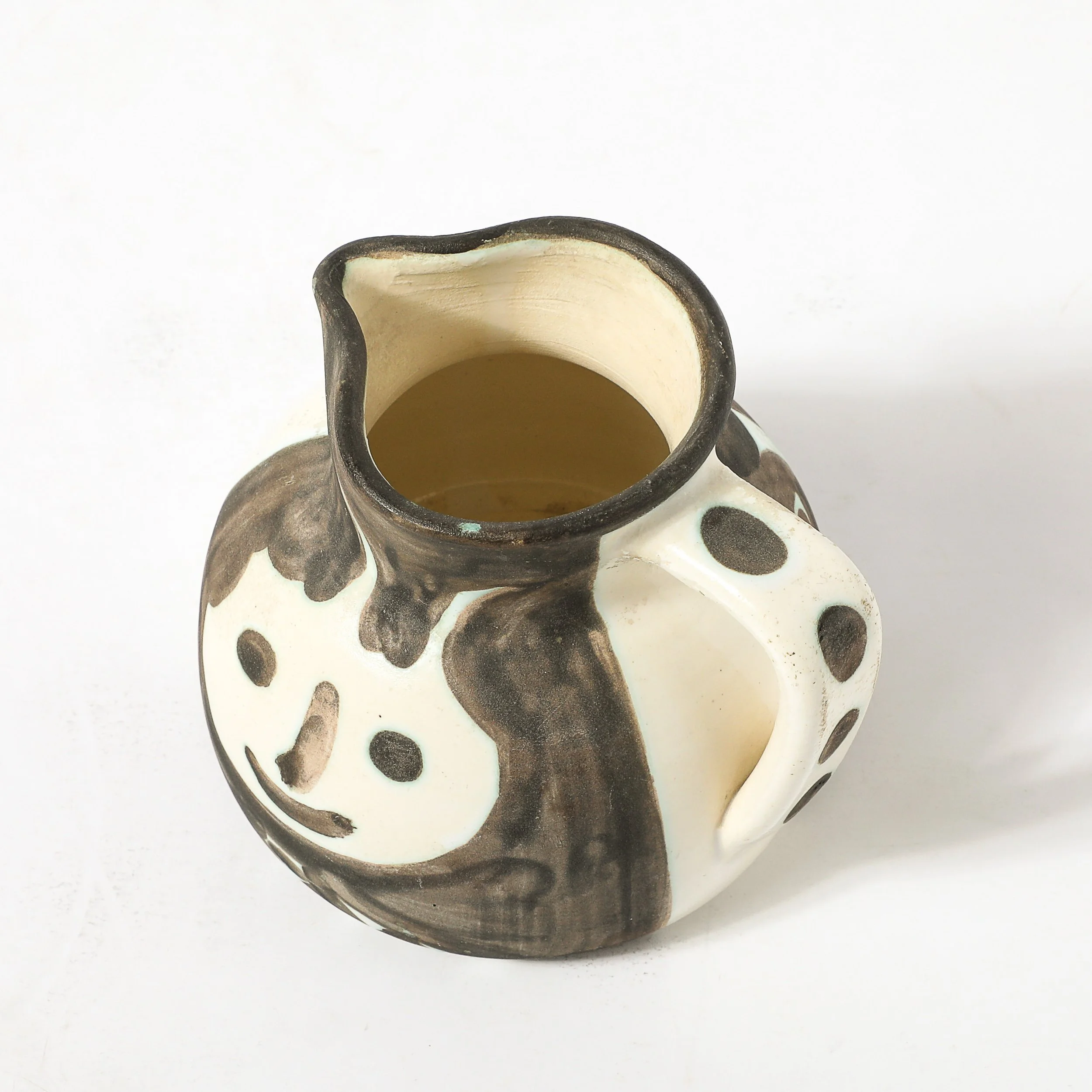 Madoura Pottery Glazed Earthenware Têtes Pitcher signed Pablo Picasso - High Style Deco 9.jpg