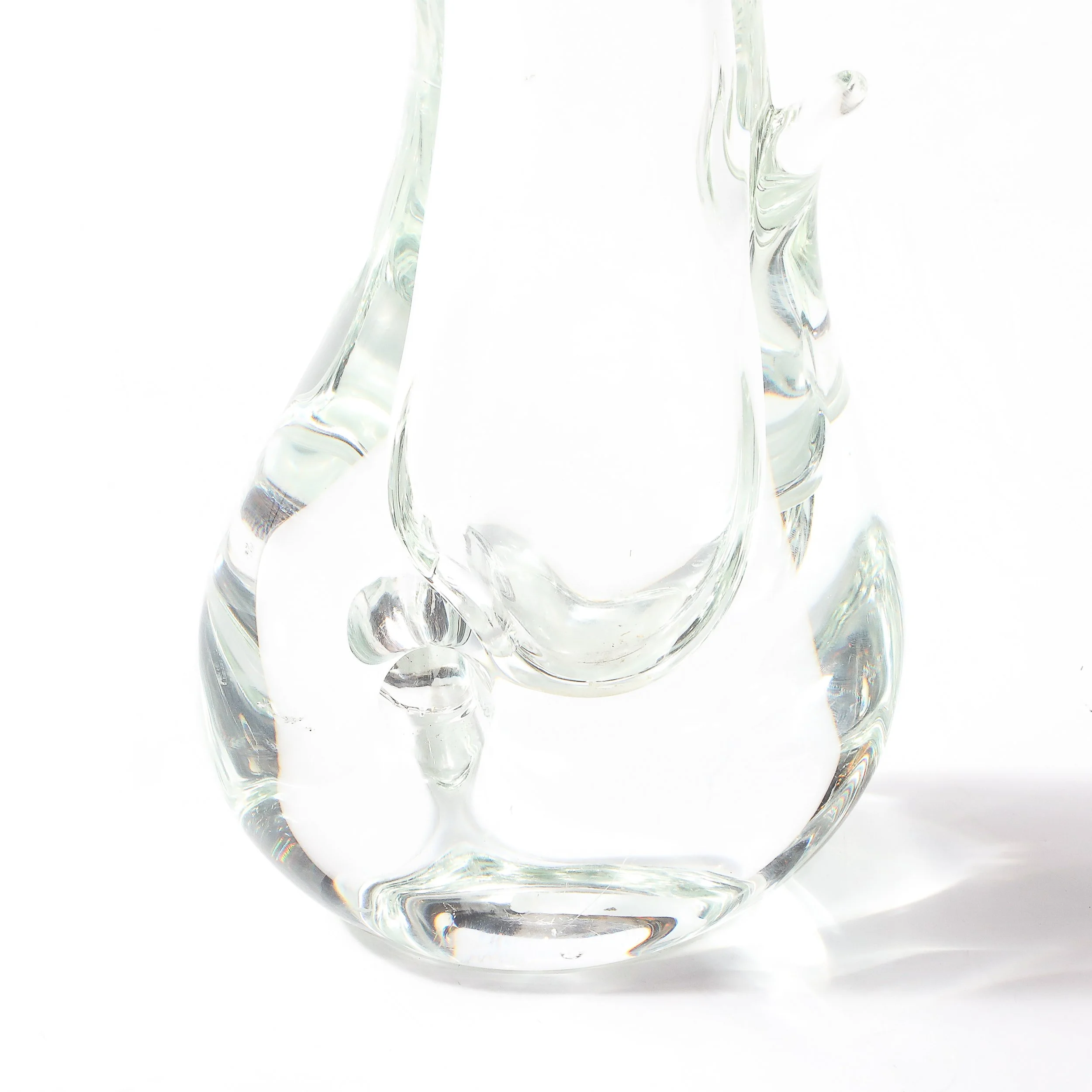 Mid-Century Modern Sculptural Translucent Handblown Murano Vase by Licio Zanetti - High Style Deco 13.jpg
