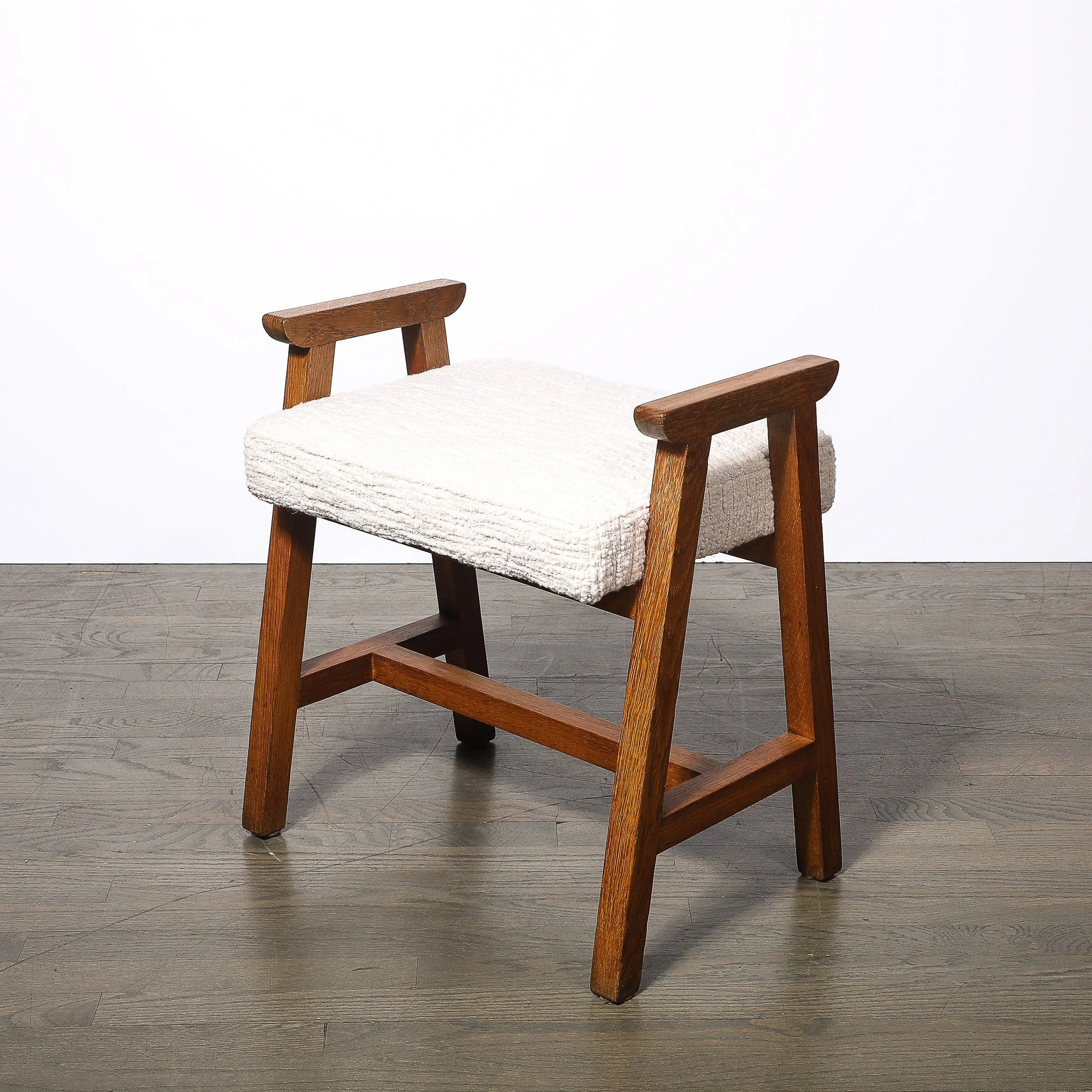 Mid-Century Modernist Oak Stool by Guillerme et Chambron Edition Votre Maison - High Style Deco 13.jpg