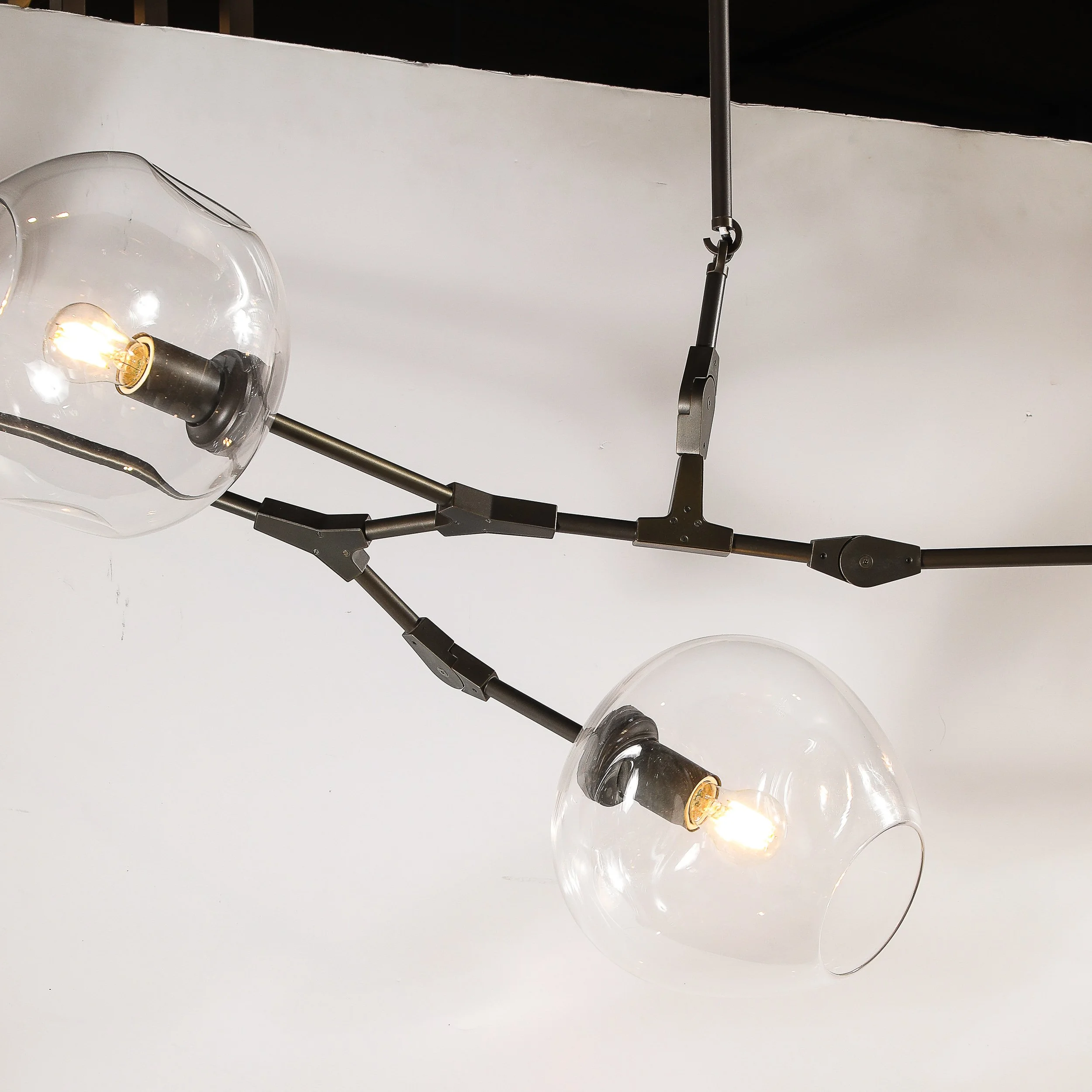 Modernist Hand-Blown Transparent Glass Five Globe Chandelier by Lindsey Adelman - High Style Deco 2.jpg