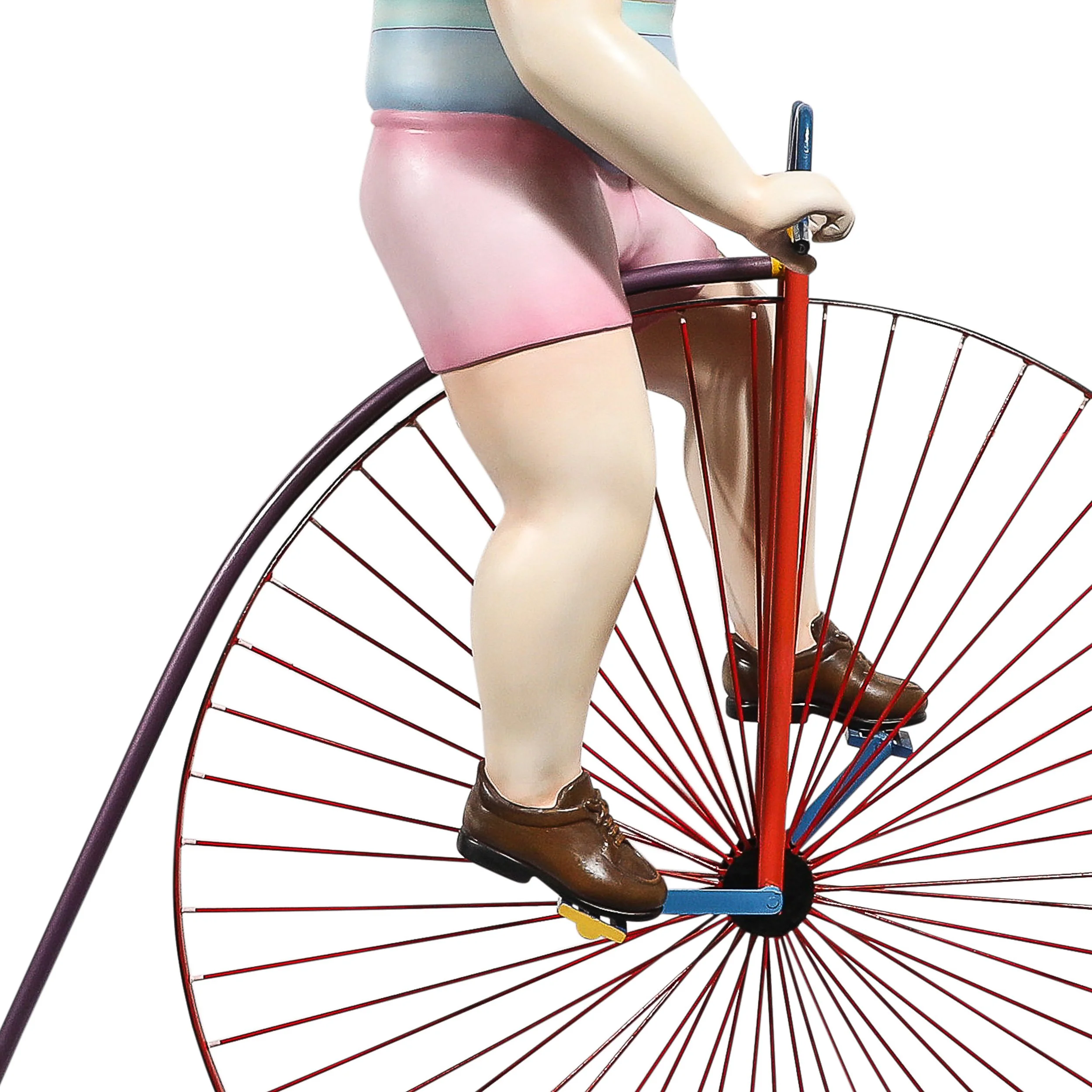 Boy Riding A High Bicycle Edition 11:25 Documented & Signed by Sergio Bustamante - High Style Deco 4.jpg