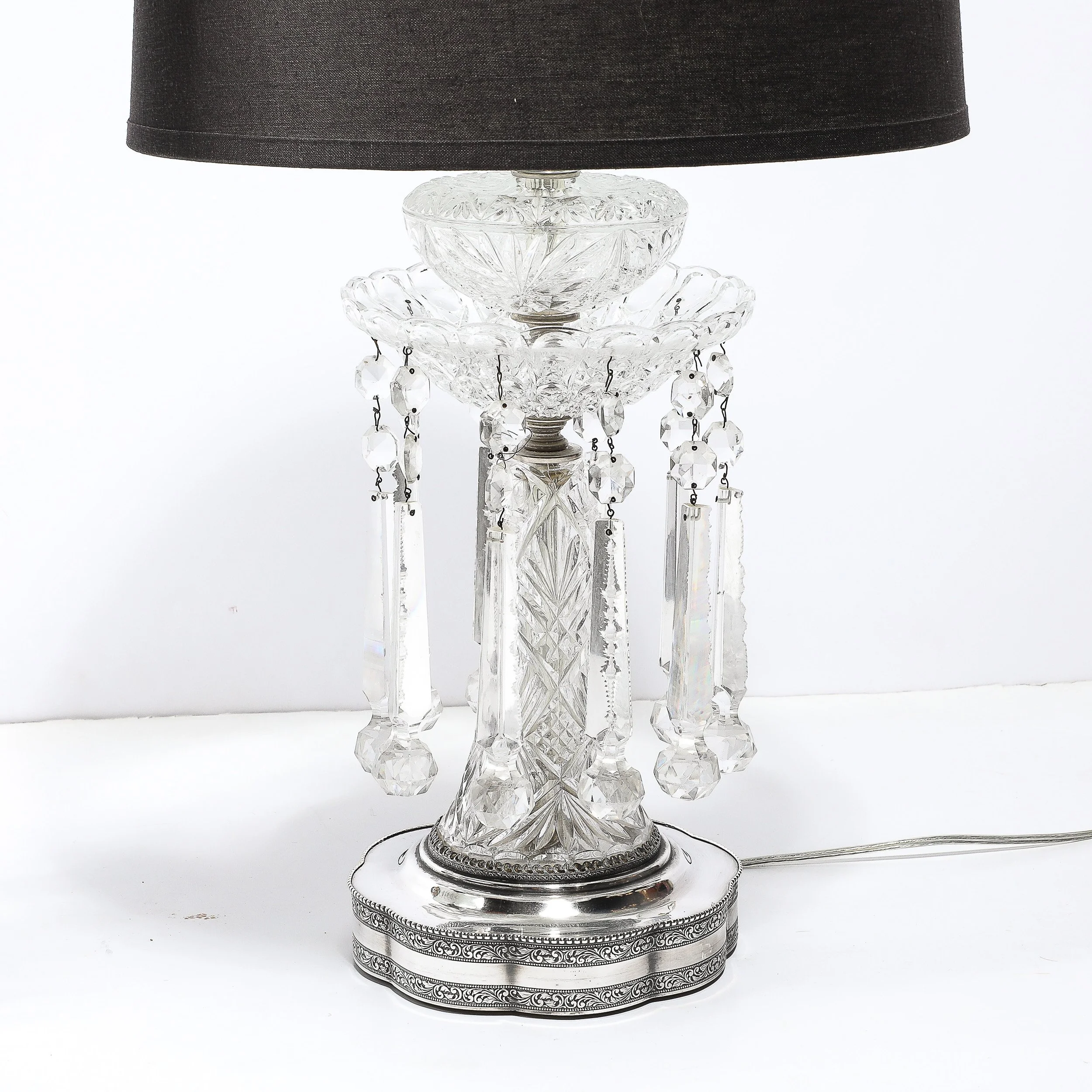 Pair of Art Deco Cut Crystal and Silver Plated Table Lamps - High Style Deco 3.jpg