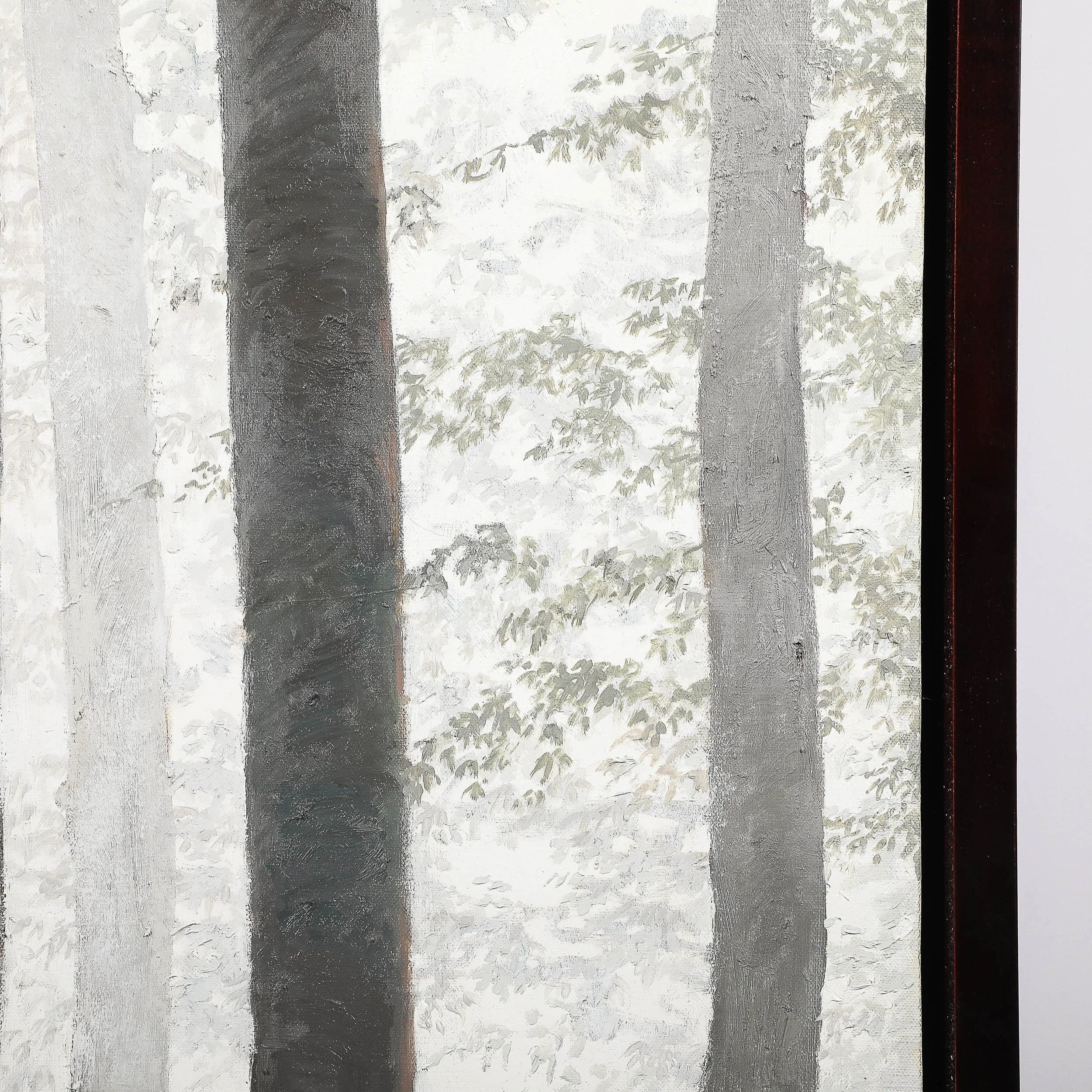 Modernist Oil on Canvas Painting entitled "Dancers" by Michele Harvey - High Style Deco 16.jpg