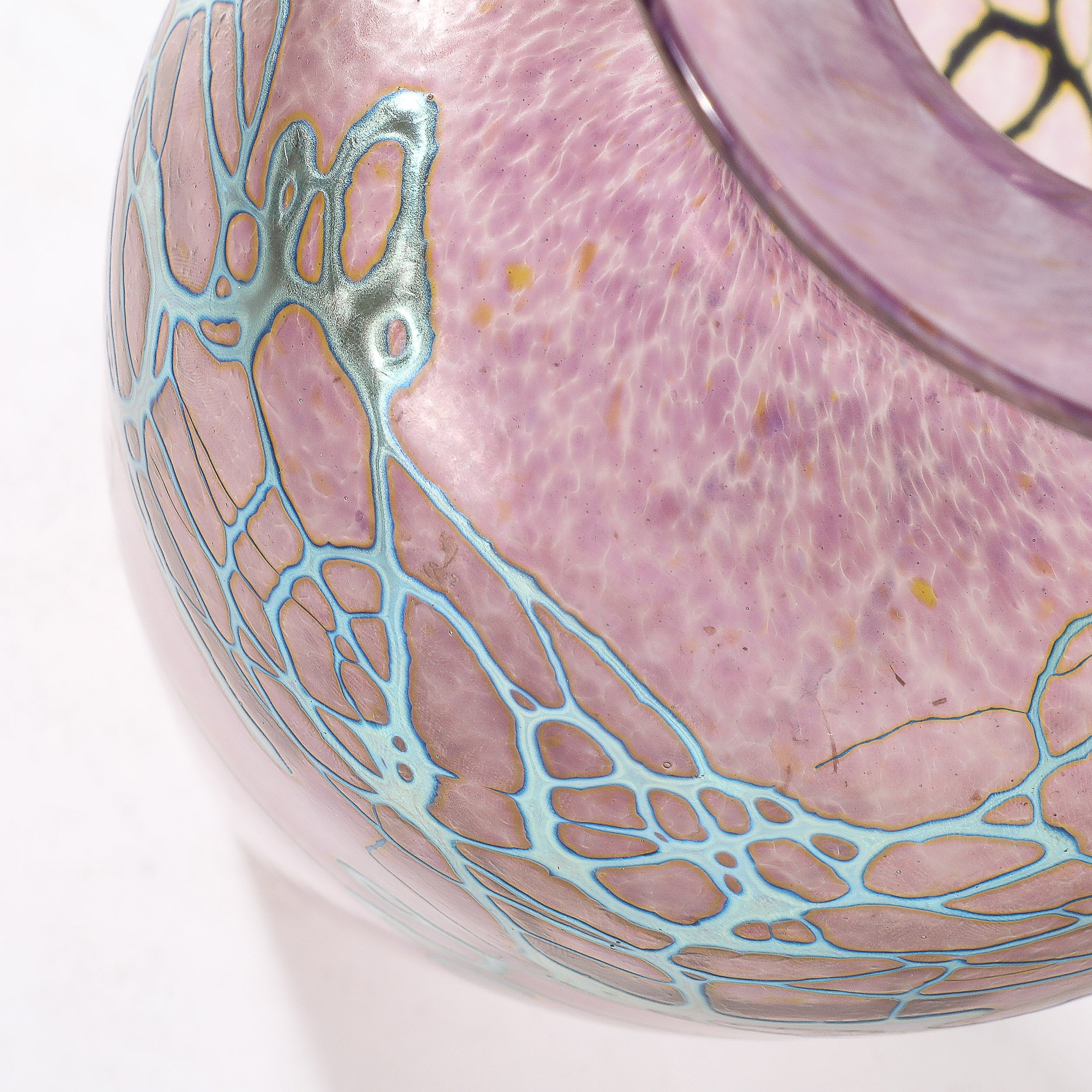 Mid-Century Modernist Hand-Blown Art Glass Vase signed Robert Held - High Style Deco 12.jpg
