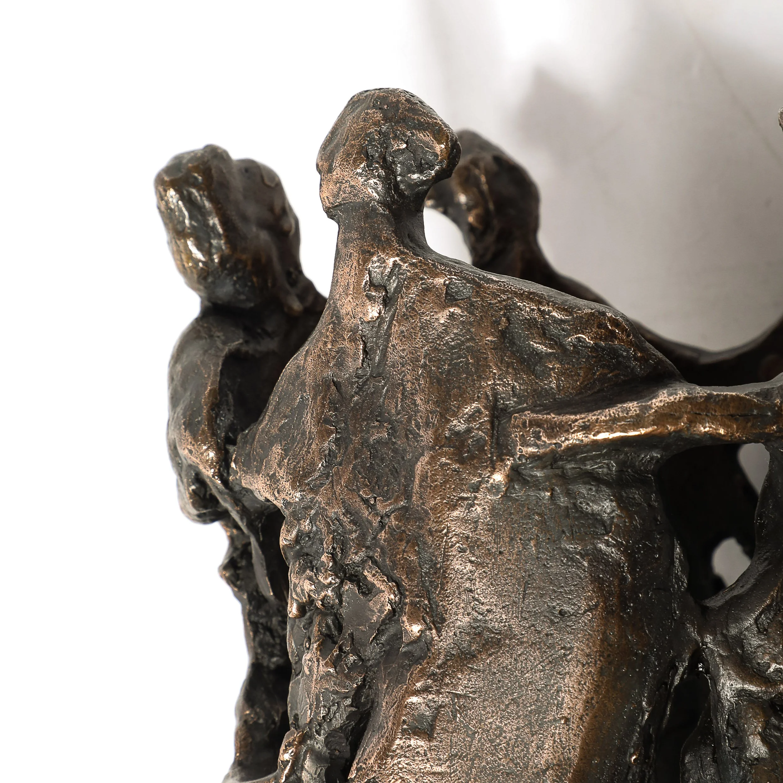 Mid-Century Brutalist Bronze Sculpture, Figures in Hora Dance Signed Chaim Gross - High Style Deco 11.jpg