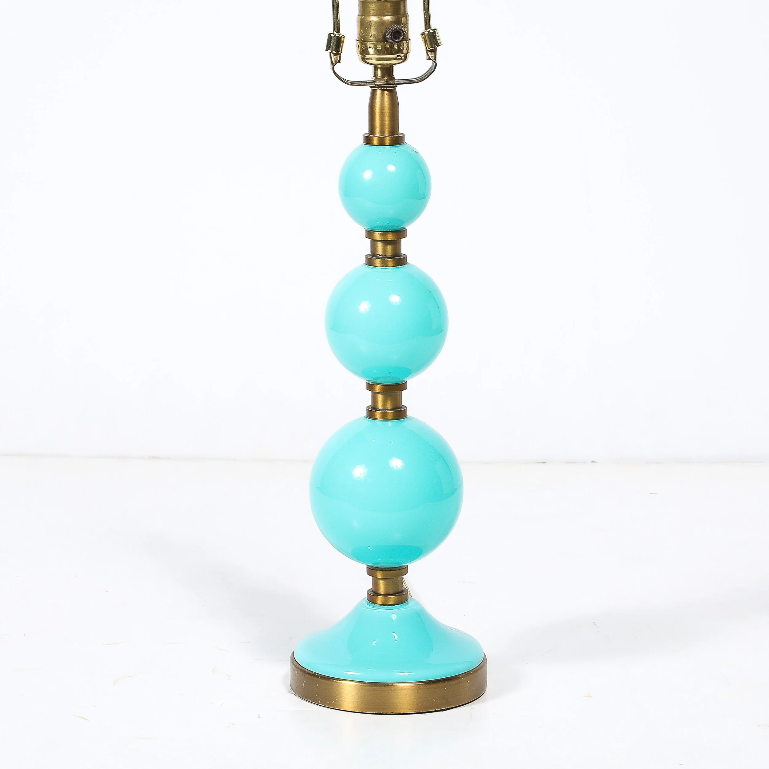 Mid-Century Modernist Hand-Blown Murano Glass Ball Table Lamp in Robins Egg Blue - High Style Deco 4.jpg