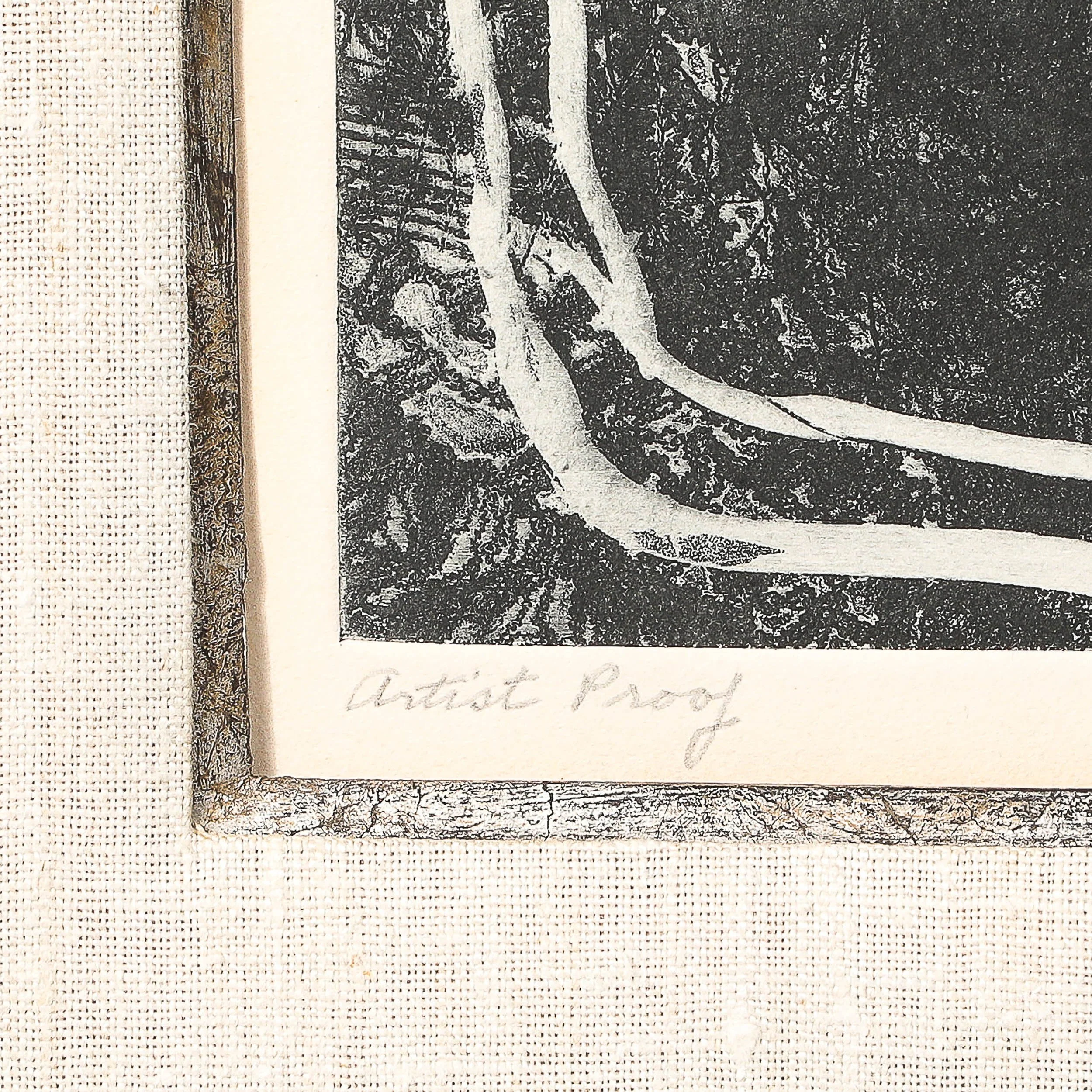 Mid-Century Etching entitled "One Ancient Figure" Edition Artist's Proof signed - High Style Deco 9.jpg