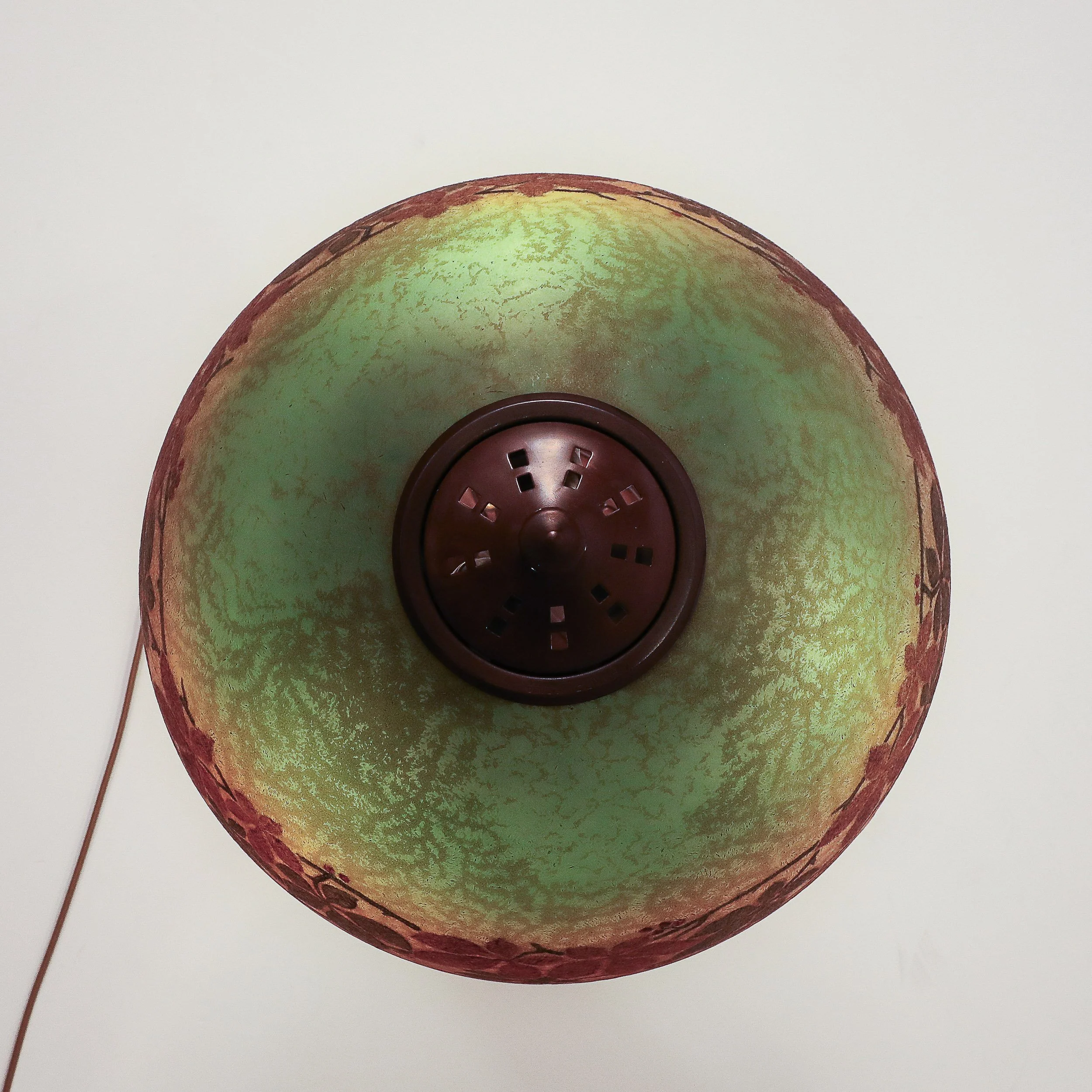 Acid Etched Table Lamp with Oil Rubbed Bronze Base signed Handel - High Style Deco 21.jpg