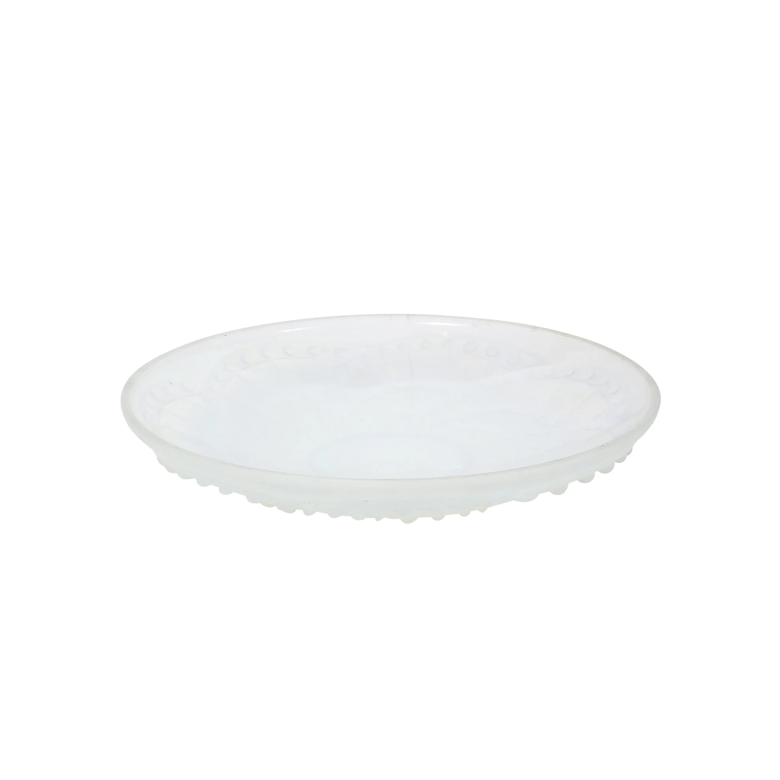 Art Deco Opalescent Molded and Frosted Glass Centerpiece Bowl Signed J. Landier - High Style Deco 3.jpg