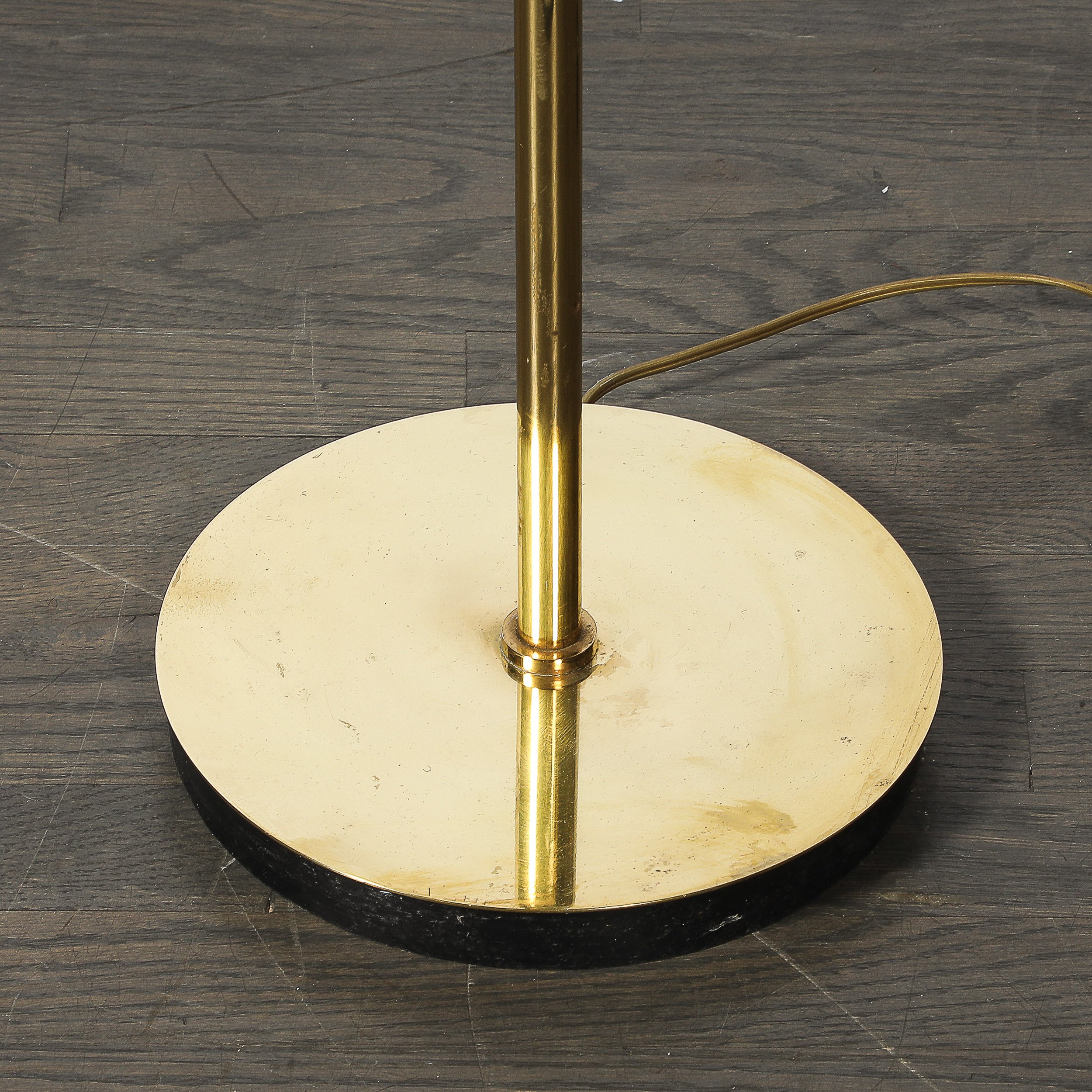 Pair of Mid-Century Articulating Polished Brass Torchieres signed Nessen Studios - High Style Deco 3.jpg