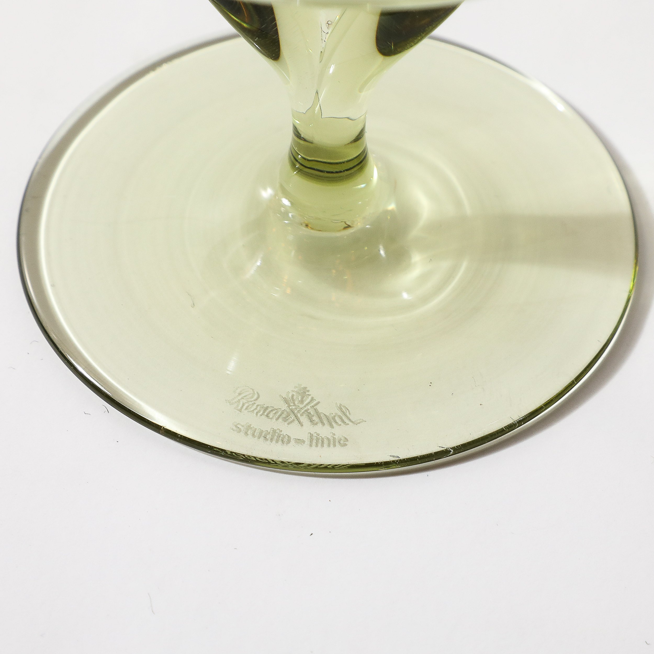 Set of 16 Papyrus Pattern Rosenthal Cordial & Brandy Sniffer Crystal Stemware - High Style Deco 7.jpg