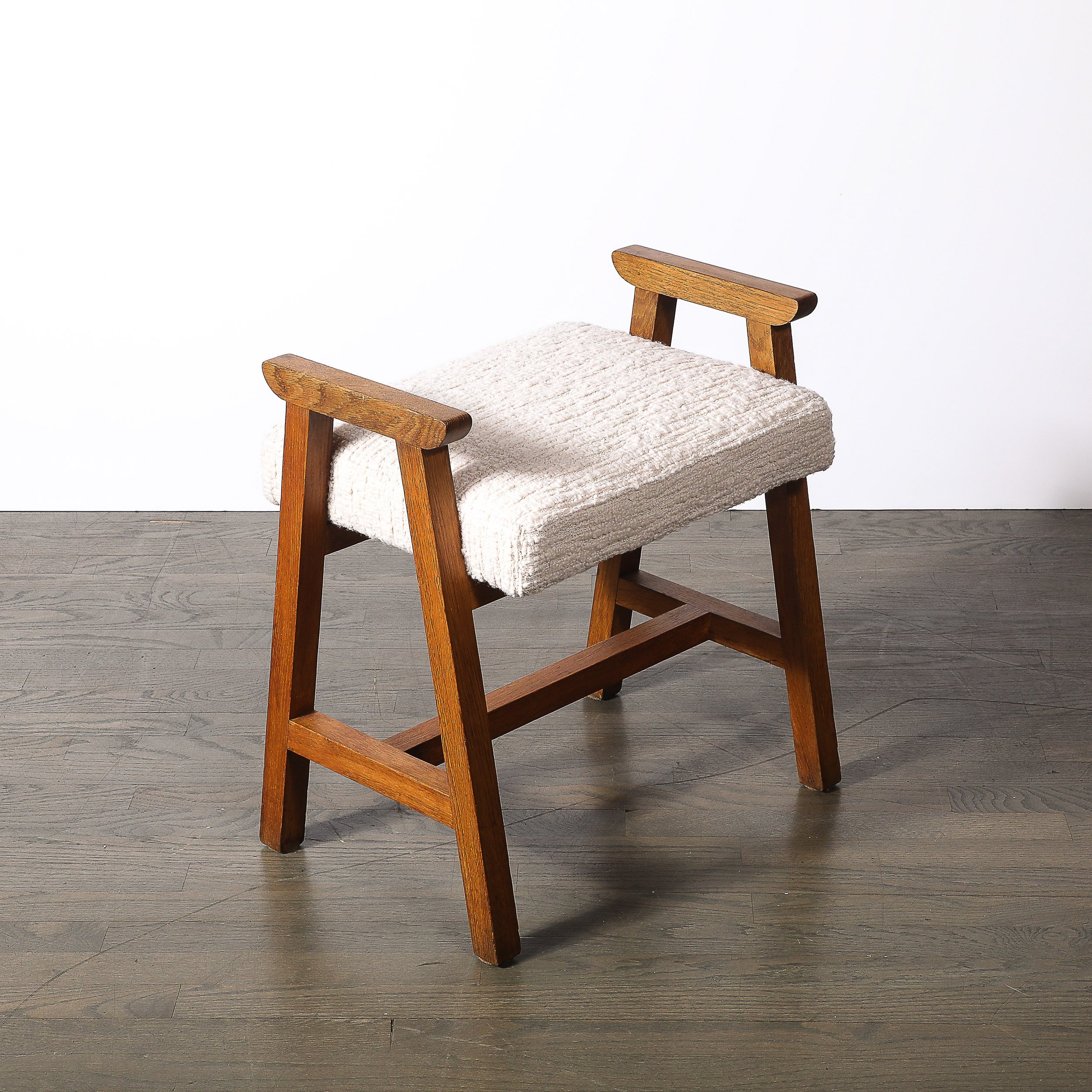 Mid-Century Modernist Oak Stool by Guillerme et Chambron Edition Votre Maison - High Style Deco 12.jpg