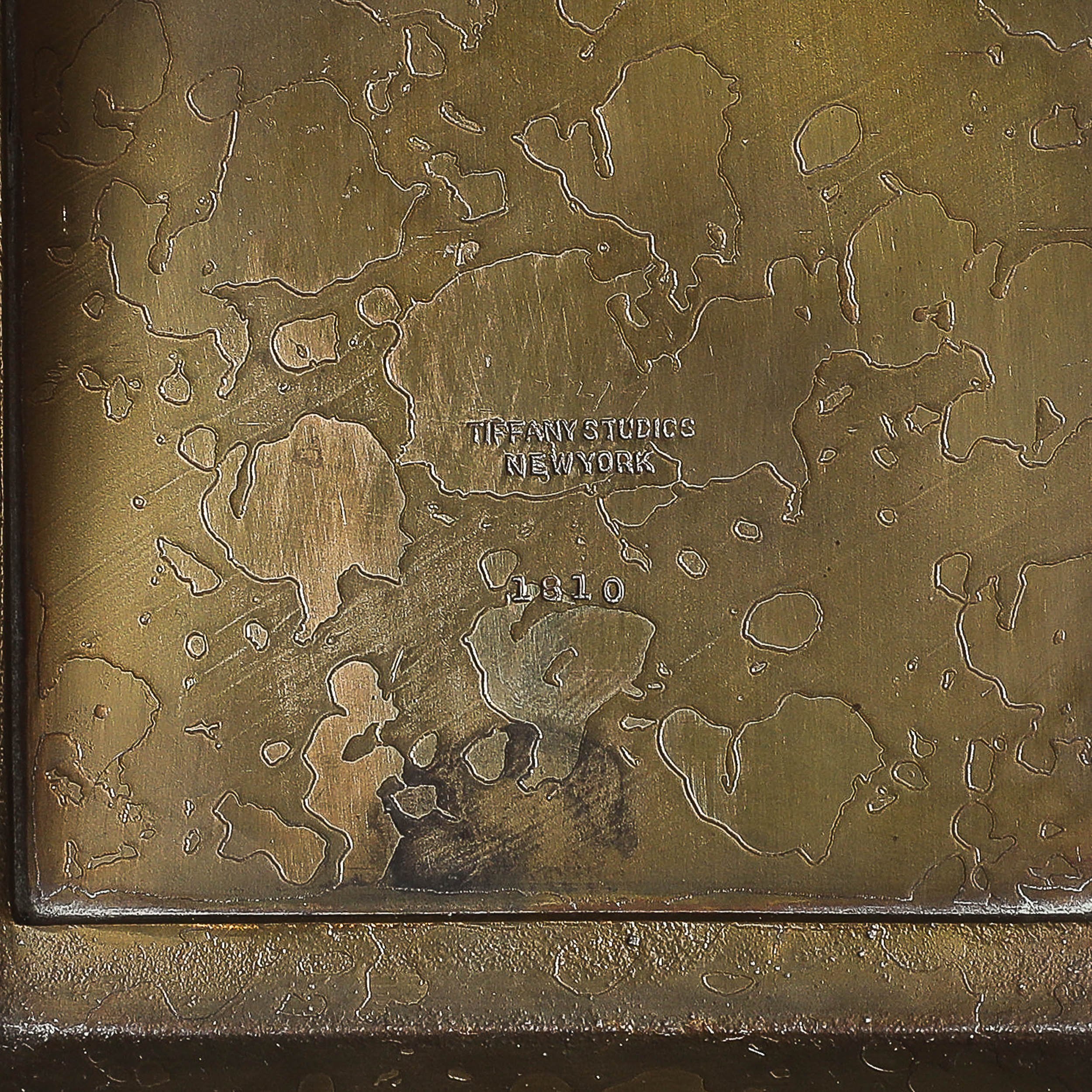 Bronze Doré Calendar Holder in the Graduate Pattern signed Tiffany & Co. - High Style Deco 14.jpg