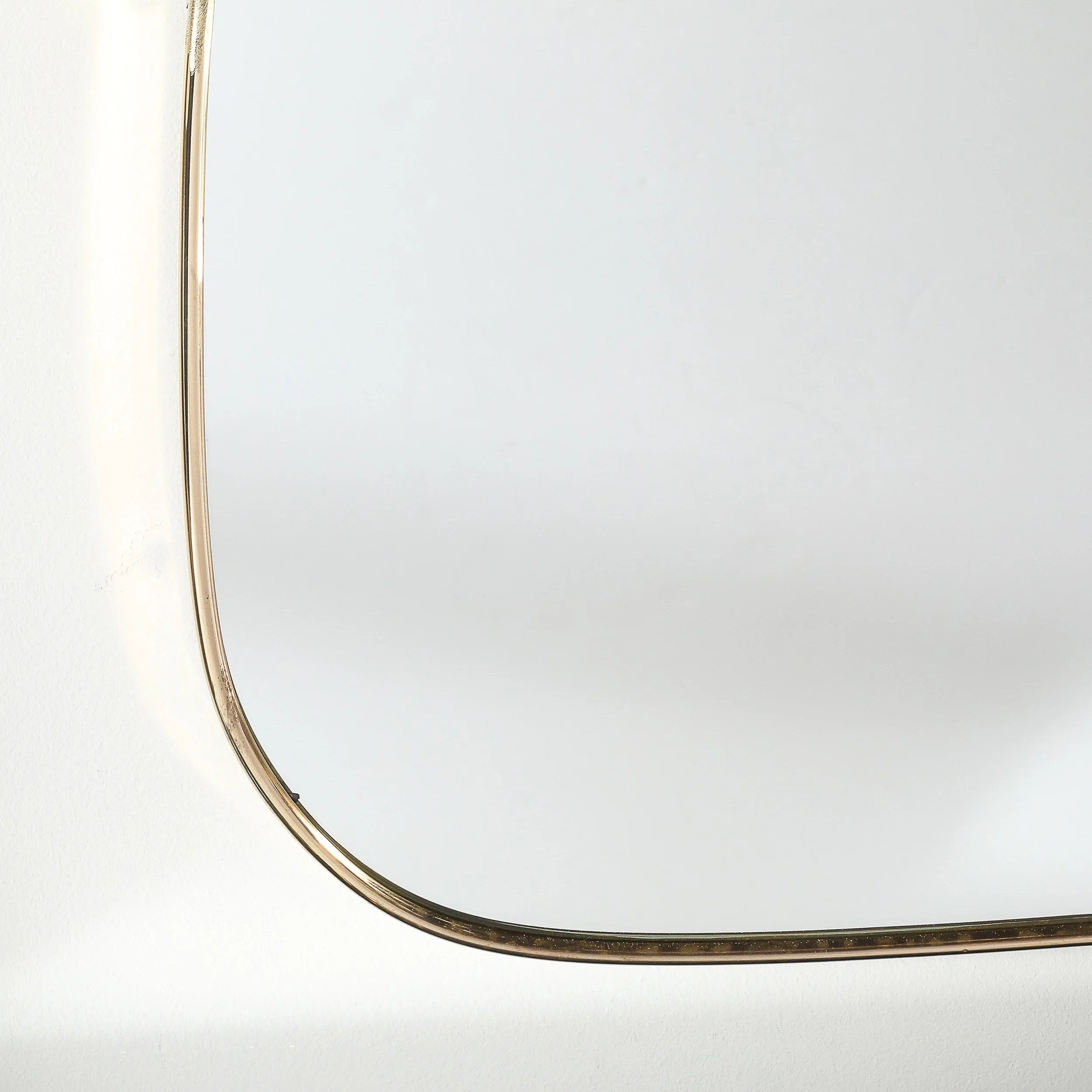 Monumental Mid-Century Modernist Brass Curvilinear Hourglass Form Wrapped Mirror - High Style Deco 5.jpg