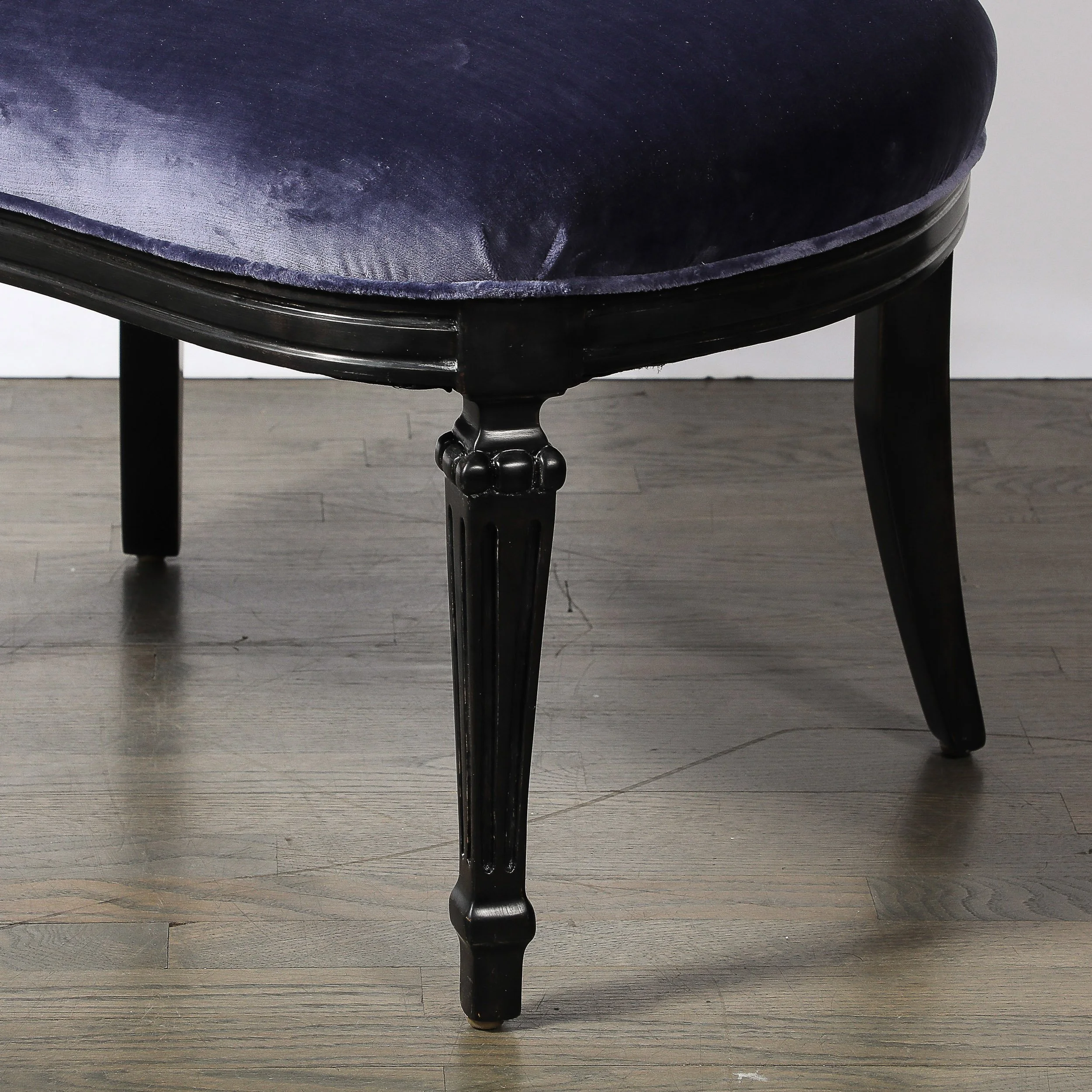 Pair of Art Deco Asymmetrical Fluted Curvilinear Ebonized Walnut Lounge Chairs - High Style Deco 5.jpg