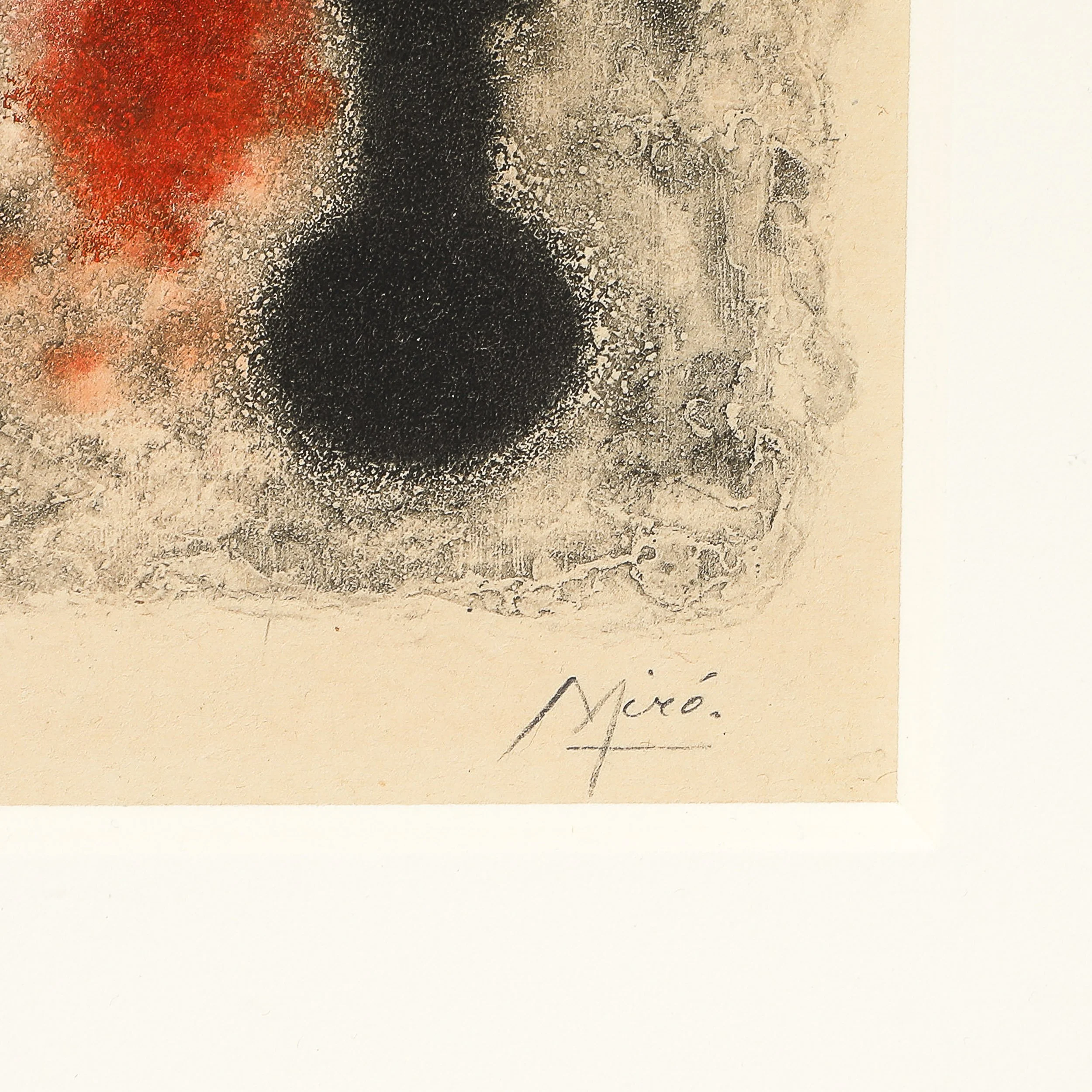 Modernist "Nous Avons" Etching & Aquatint Edition 4:40 signed Joan Miró - High Style Deco 5.jpg