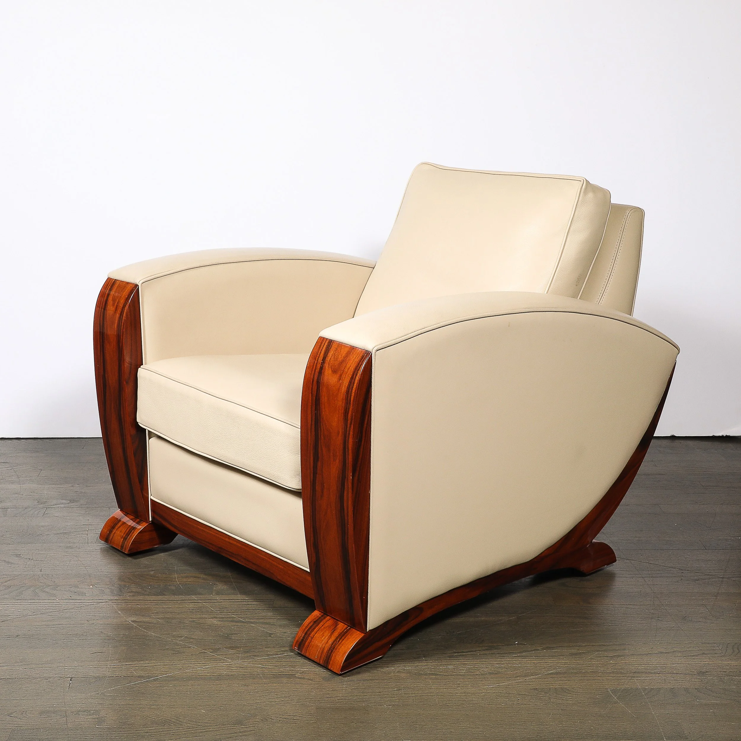 Pair of Art Deco Club Chairs in Palisander & Edelman Cream Leather - High Style Deco 6.jpg